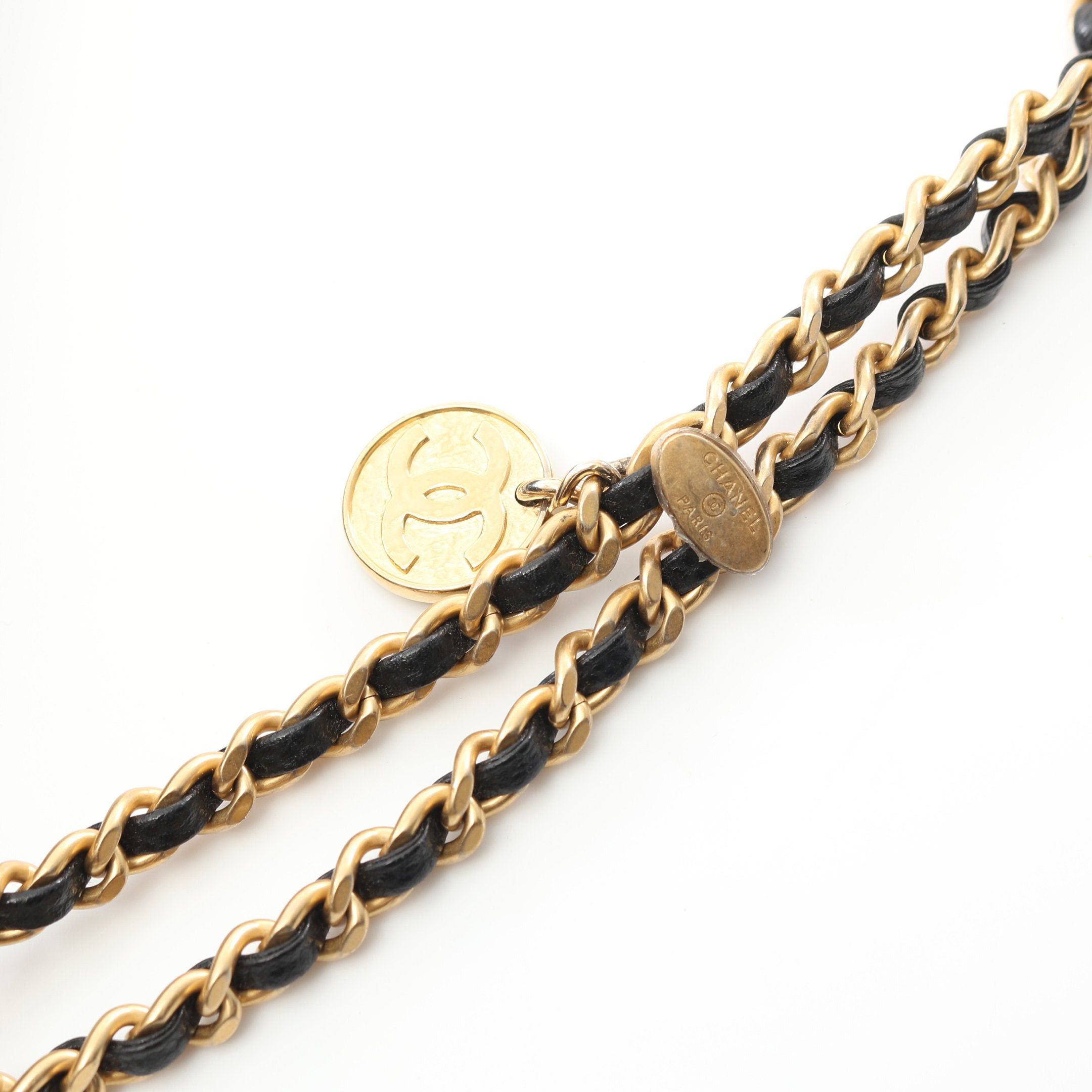 Chanel Chanel Small Shopping Bag Matelasse Chain Shoulder Caviar Skin Black Gold Hardware Size ONE SIZE - 7 Thumbnail