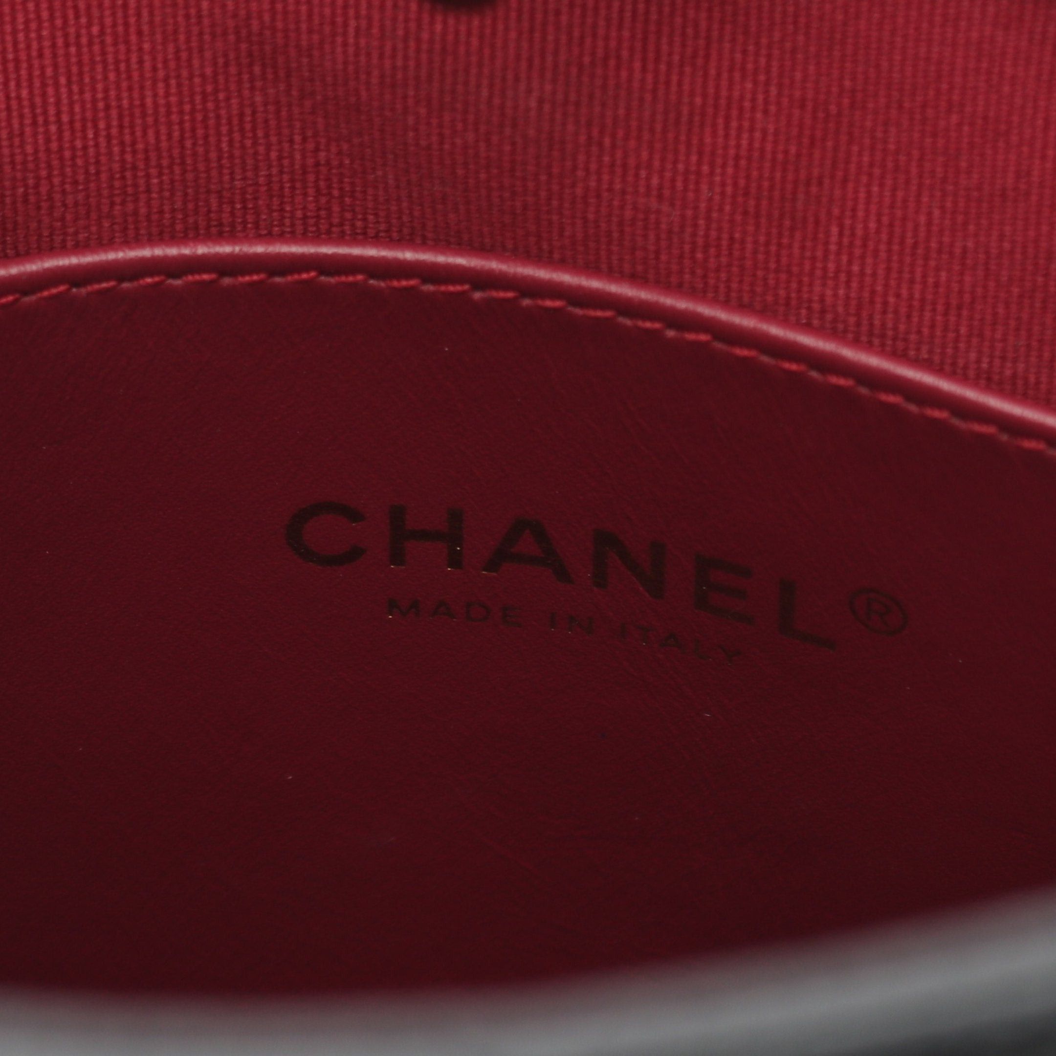Chanel Chanel Small Shopping Bag Matelasse Chain Shoulder Caviar Skin Black Gold Hardware Size ONE SIZE - 4 Thumbnail