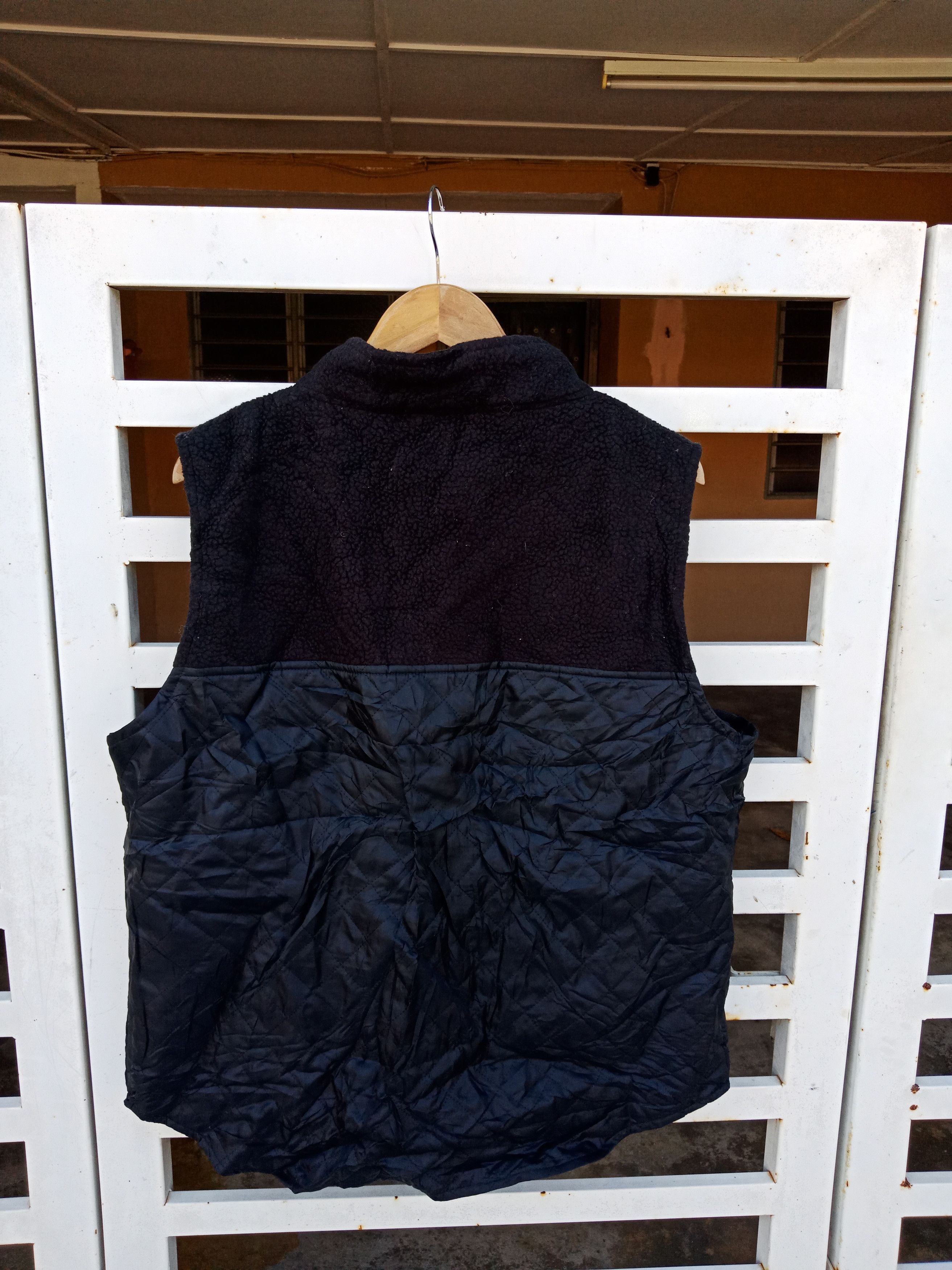 Kansai Yamamoto Kansai Yamamoto Sleeveless Wool Jacket Size US L / EU 52-54 / 3 - 2 Thumbnail