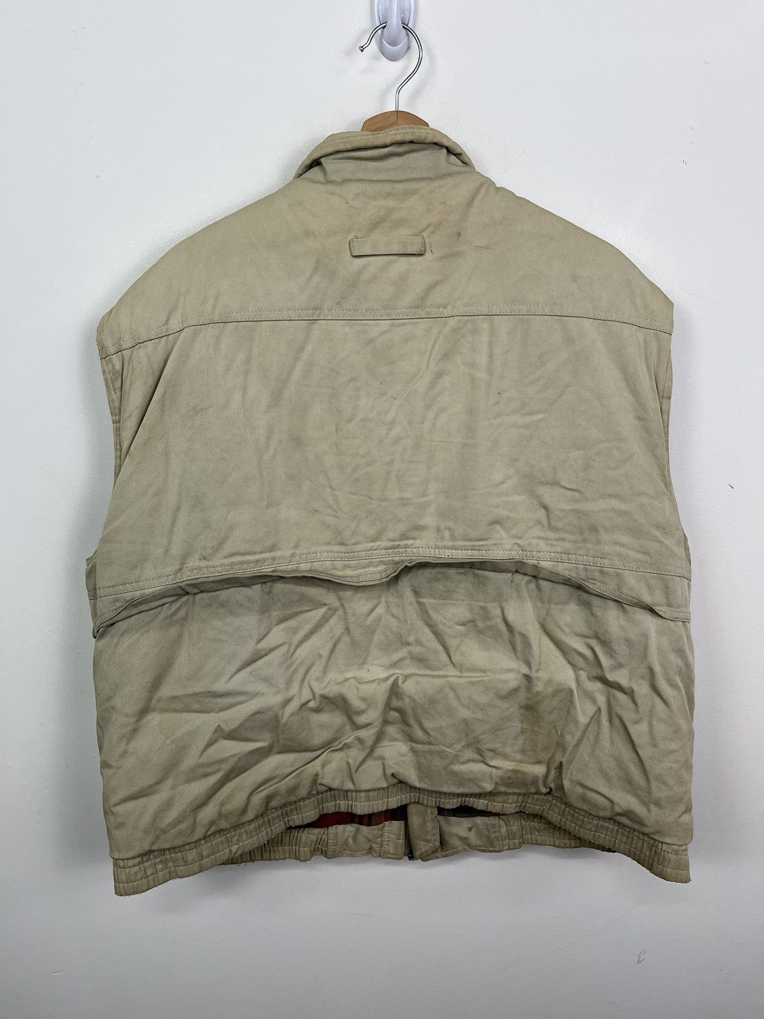 Vintage Vintage 1990s Van Heusen Quilted Vest Cargo Tactical Vest Size XL Size US XL / EU 56 / 4 - 4 Thumbnail