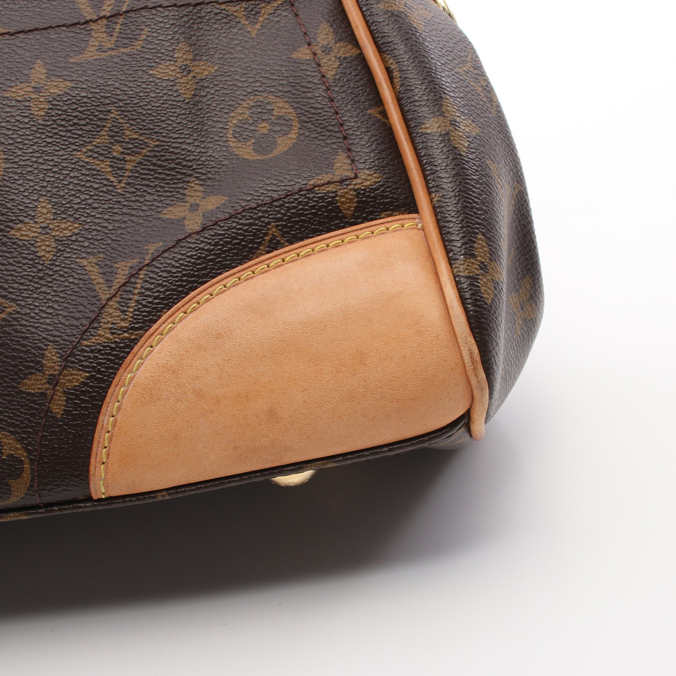 Louis Vuitton Louis Vuitton Beverly Mm Monogram Shoulder Bag Leather Brown Size ONE SIZE - 11 Thumbnail