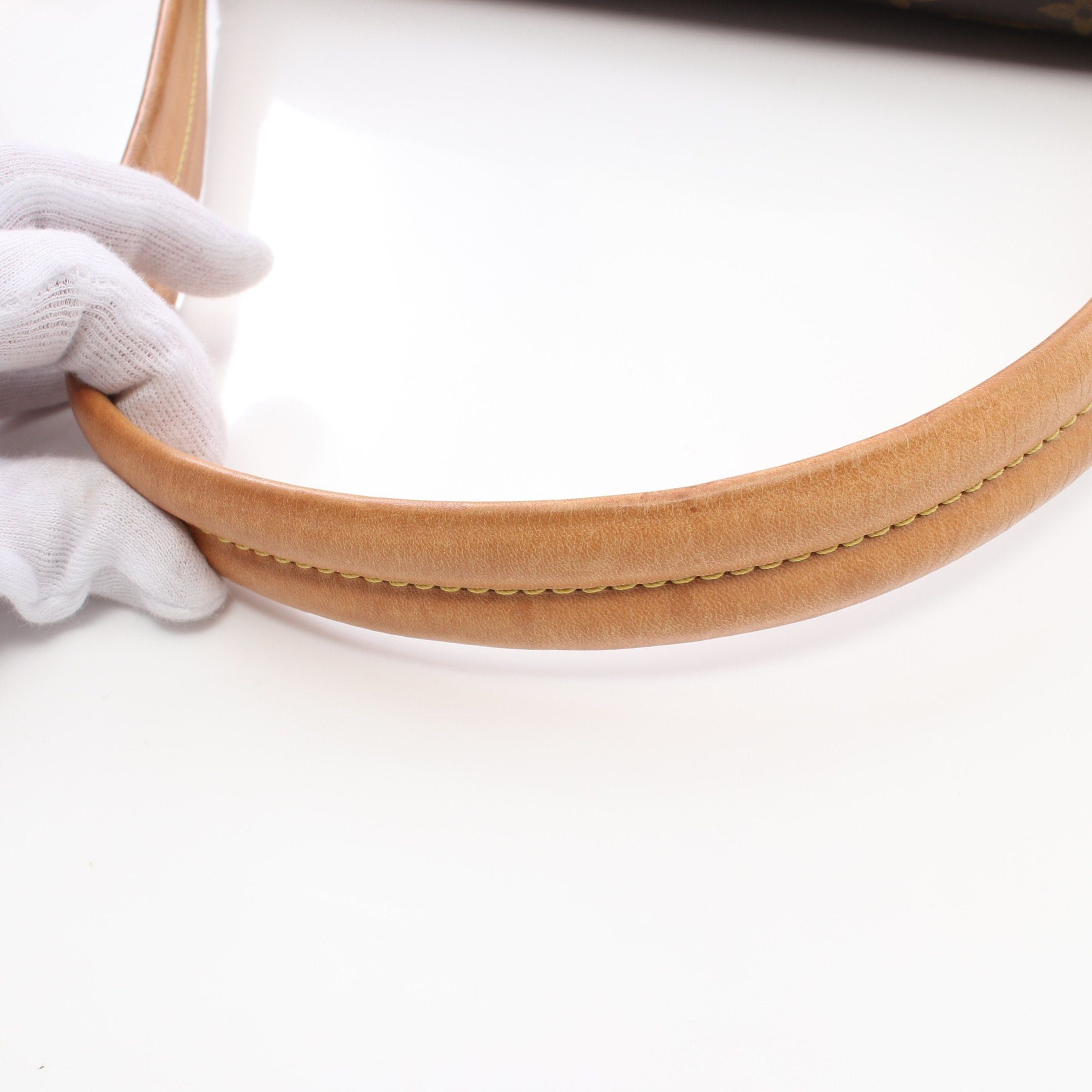 Louis Vuitton Louis Vuitton Beverly Mm Monogram Shoulder Bag Leather Brown Size ONE SIZE - 8 Thumbnail