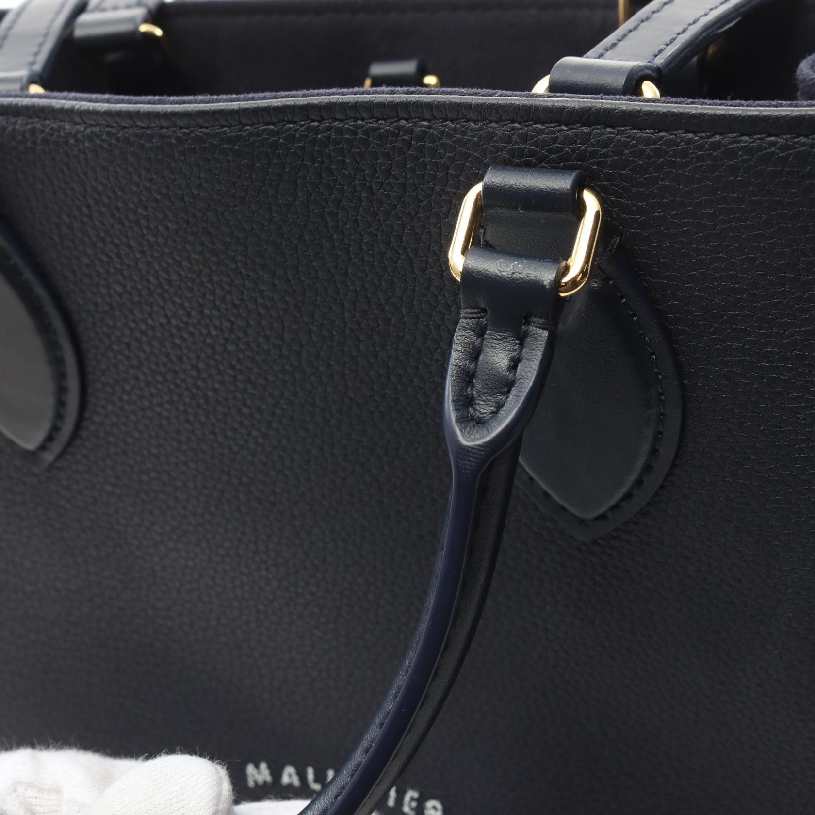 Louis Vuitton Louis Vuitton On-The-Go Mm Sailor'S Knot Nautical 1022 Shoulder Bag Tote Leather Navy Size ONE SIZE - 7 Thumbnail