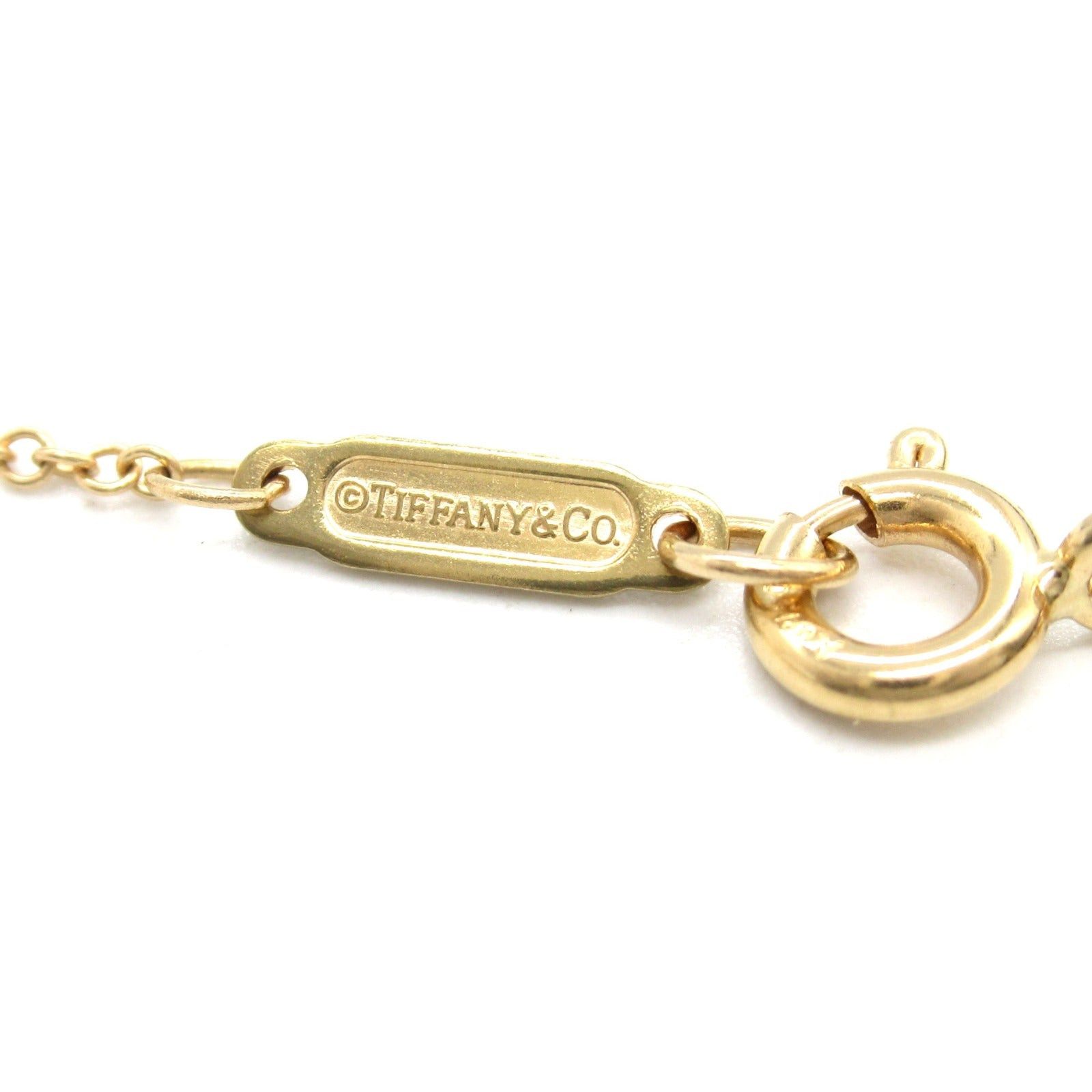 Tiffany & Co. Tiffany Co Knot Key Necklace Diamond K18Pg (Pink Gold) Clear Size ONE SIZE - 4 Thumbnail