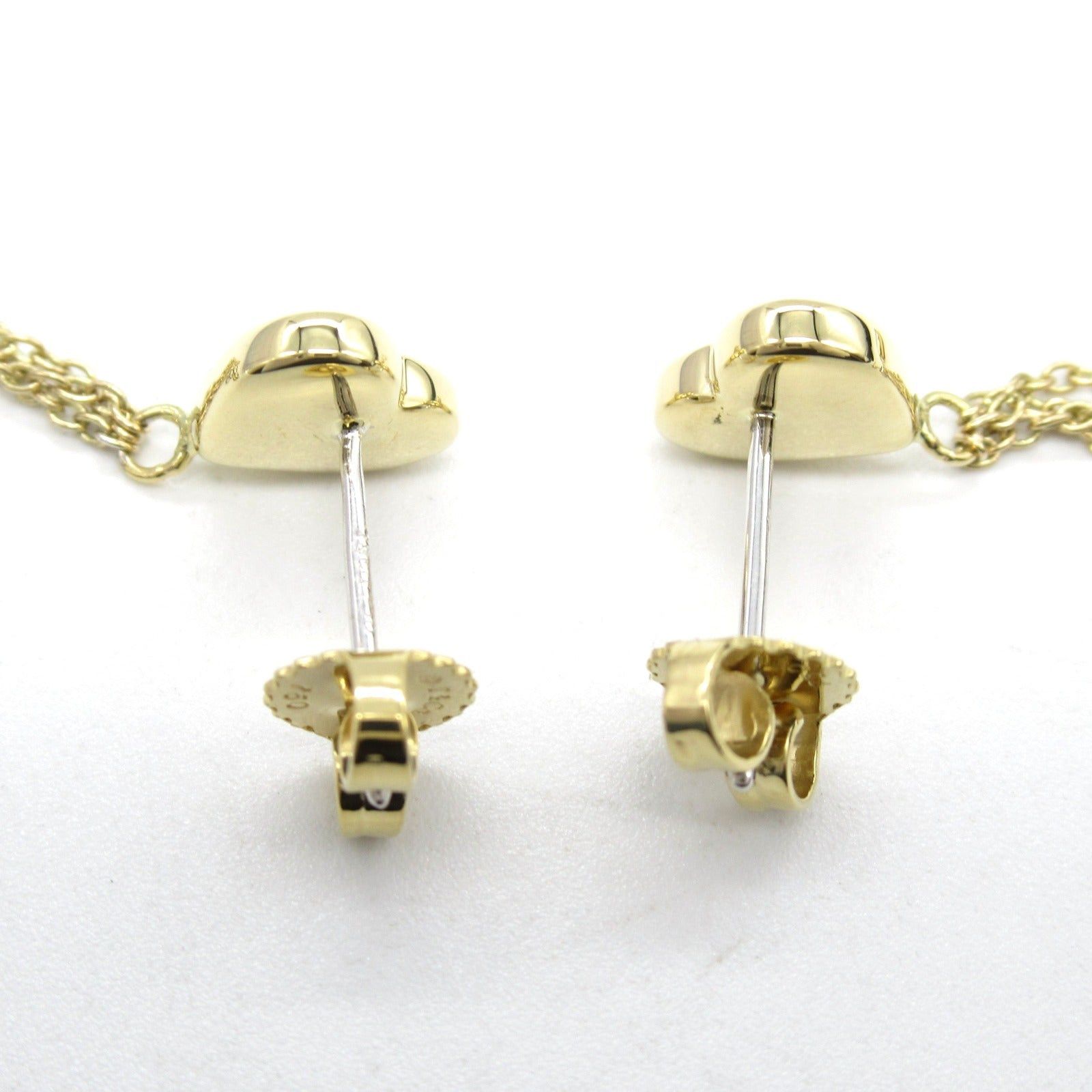 Tiffany & Co. Tiffany Co Multi Heart Drop Earrings K18 (Yellow Gold) K18Wg (White Gold Size ONE SIZE - 2 Thumbnail
