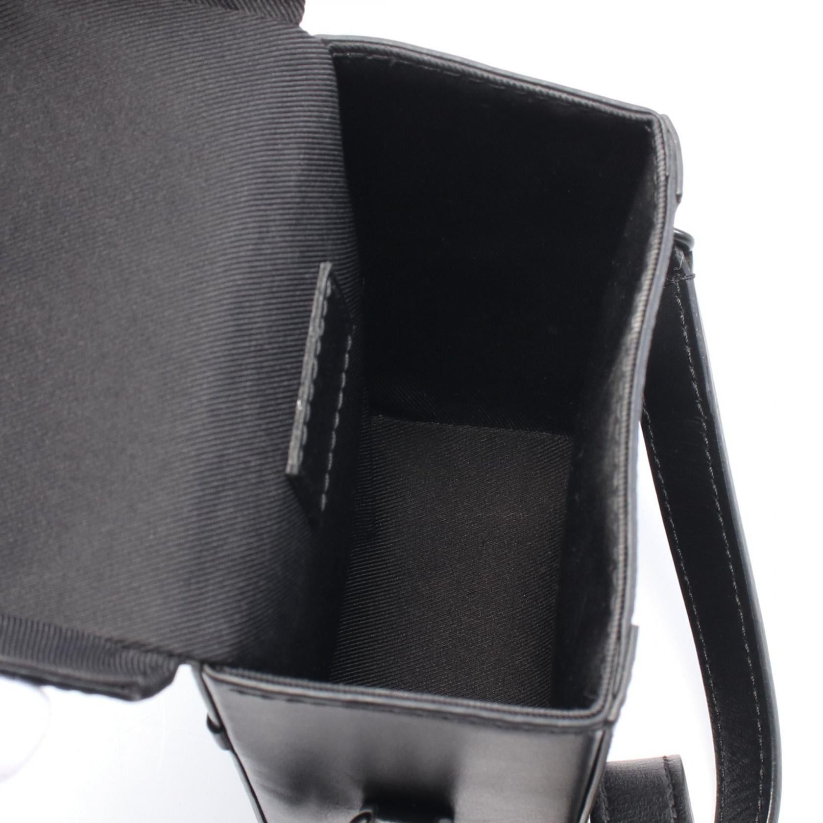 Louis Vuitton Louis Vuitton Vertical Trunk Wearable Wallet Monogram Eclipse Shoulder Bag Leather Black Size ONE SIZE - 3 Thumbnail