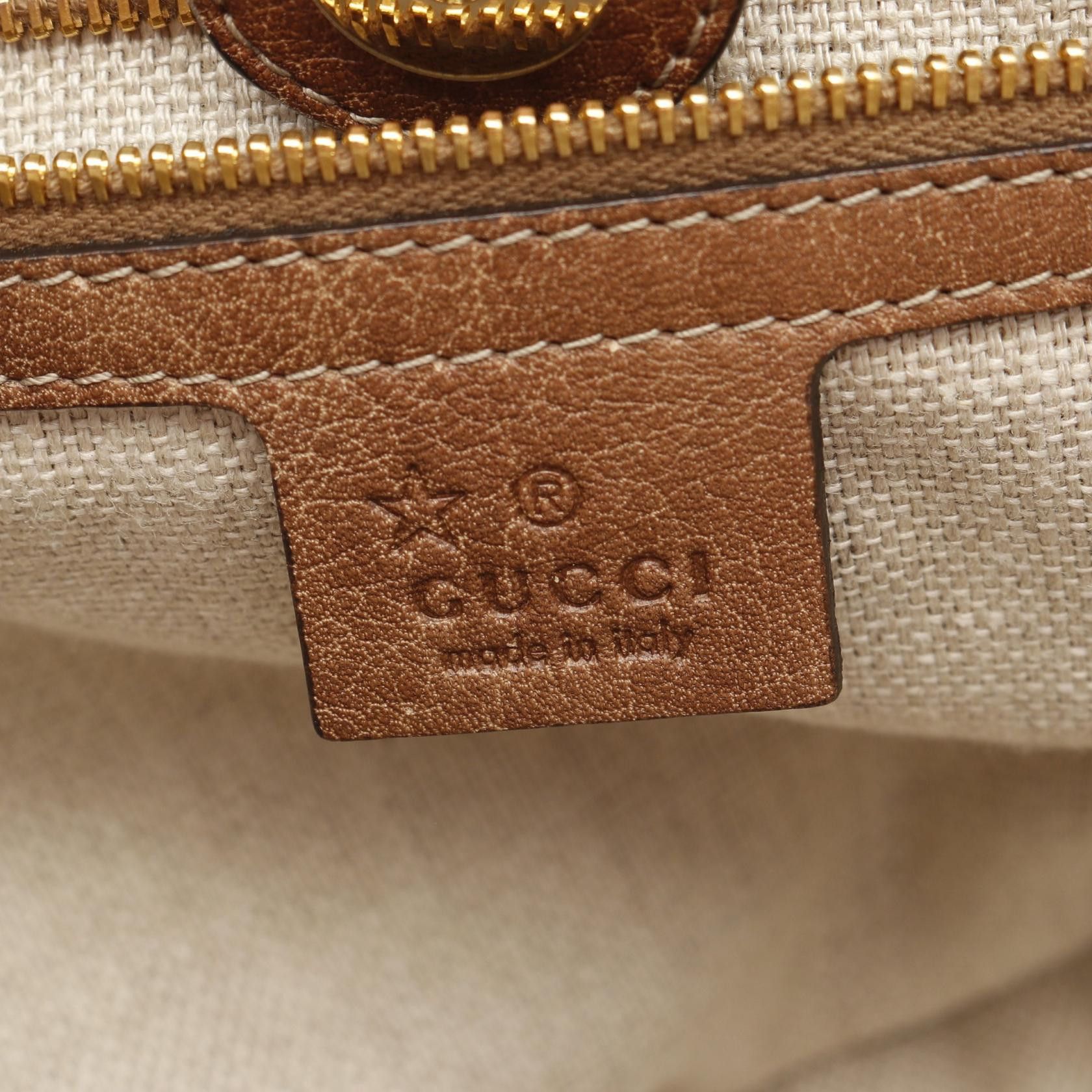 Gucci Gucci Shoulder Bag Tote Leather Brown Bamboo Tassel Size ONE SIZE - 4 Thumbnail