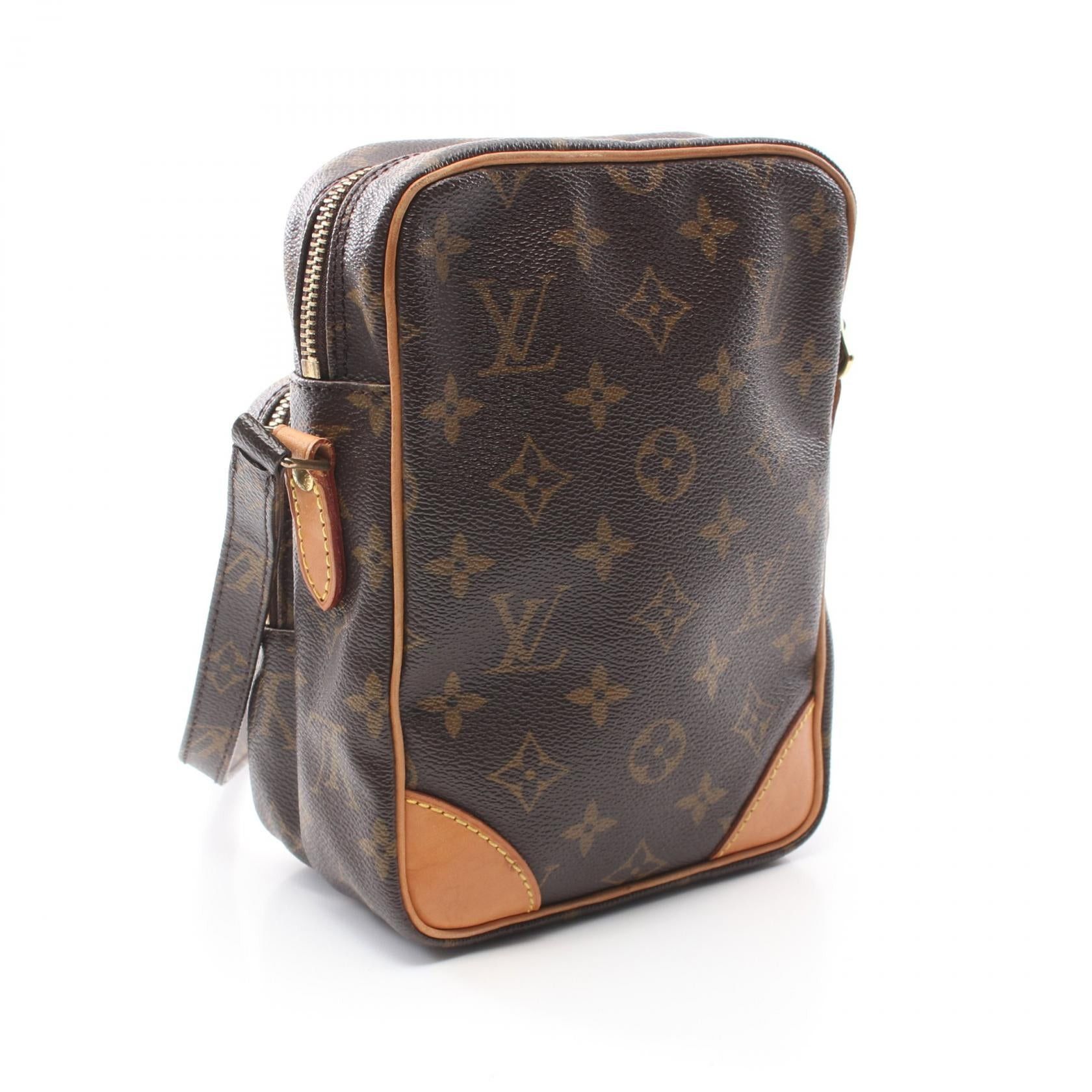 Louis Vuitton Louis Vuitton Amazon Monogram Shoulder Bag Leather Brown Size ONE SIZE - 2 Thumbnail