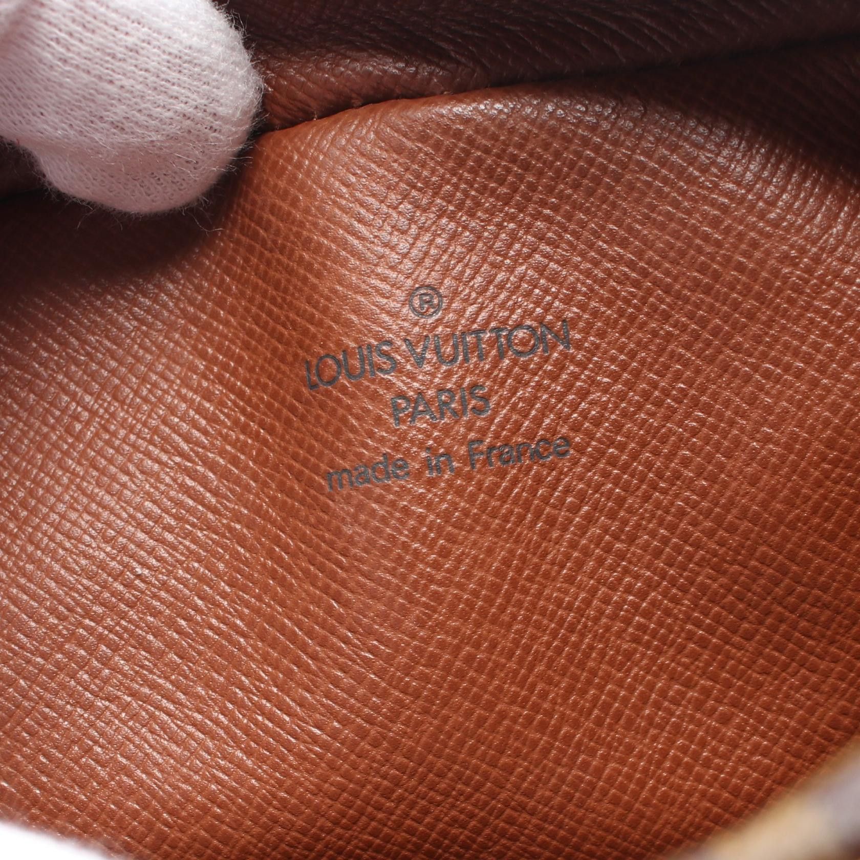Louis Vuitton Louis Vuitton Amazon Monogram Shoulder Bag Leather Brown Size ONE SIZE - 4 Thumbnail