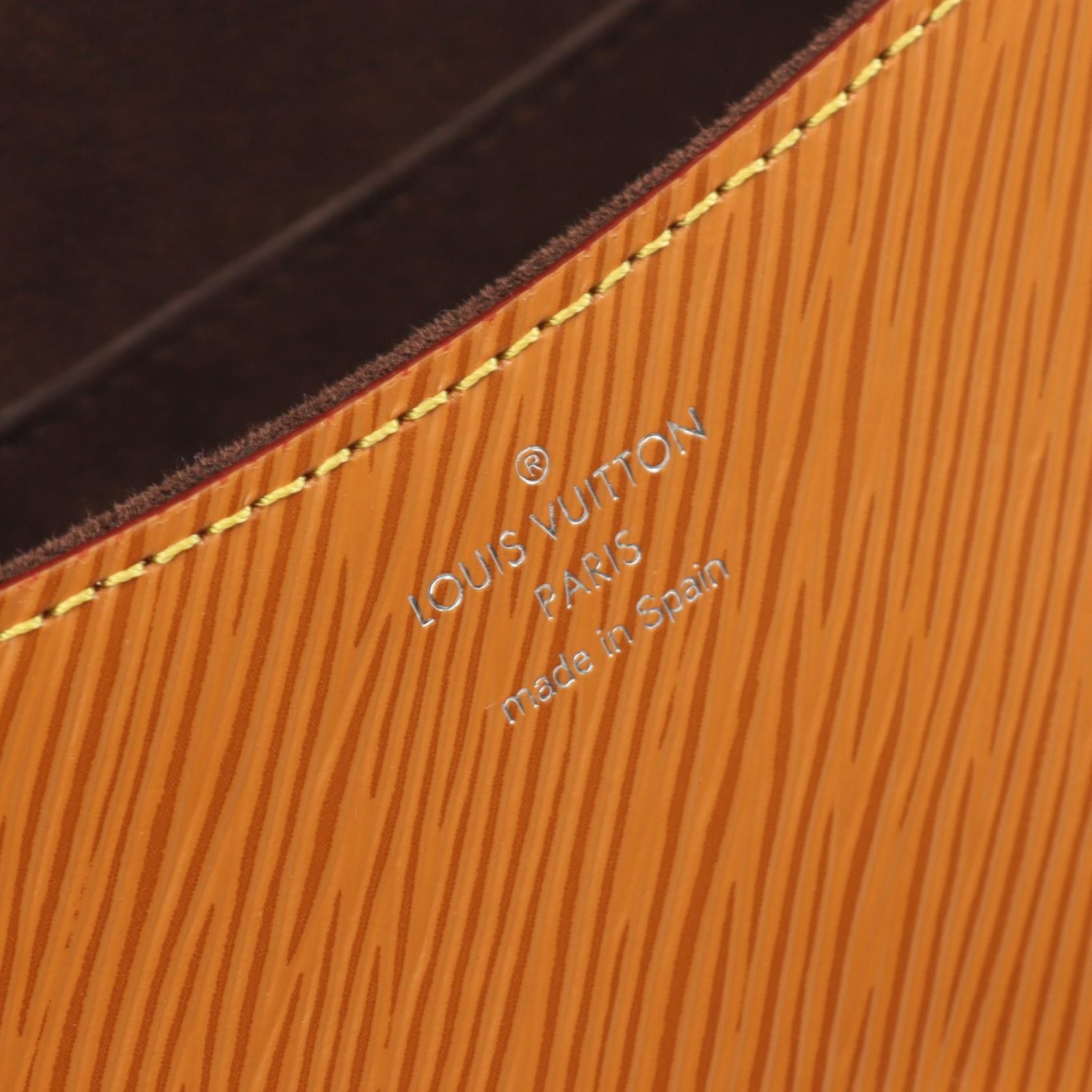 Louis Vuitton Louis Vuitton Busi Nm Epi Goldmiel Shoulder Bag Leather Light Brown Size ONE SIZE - 4 Thumbnail
