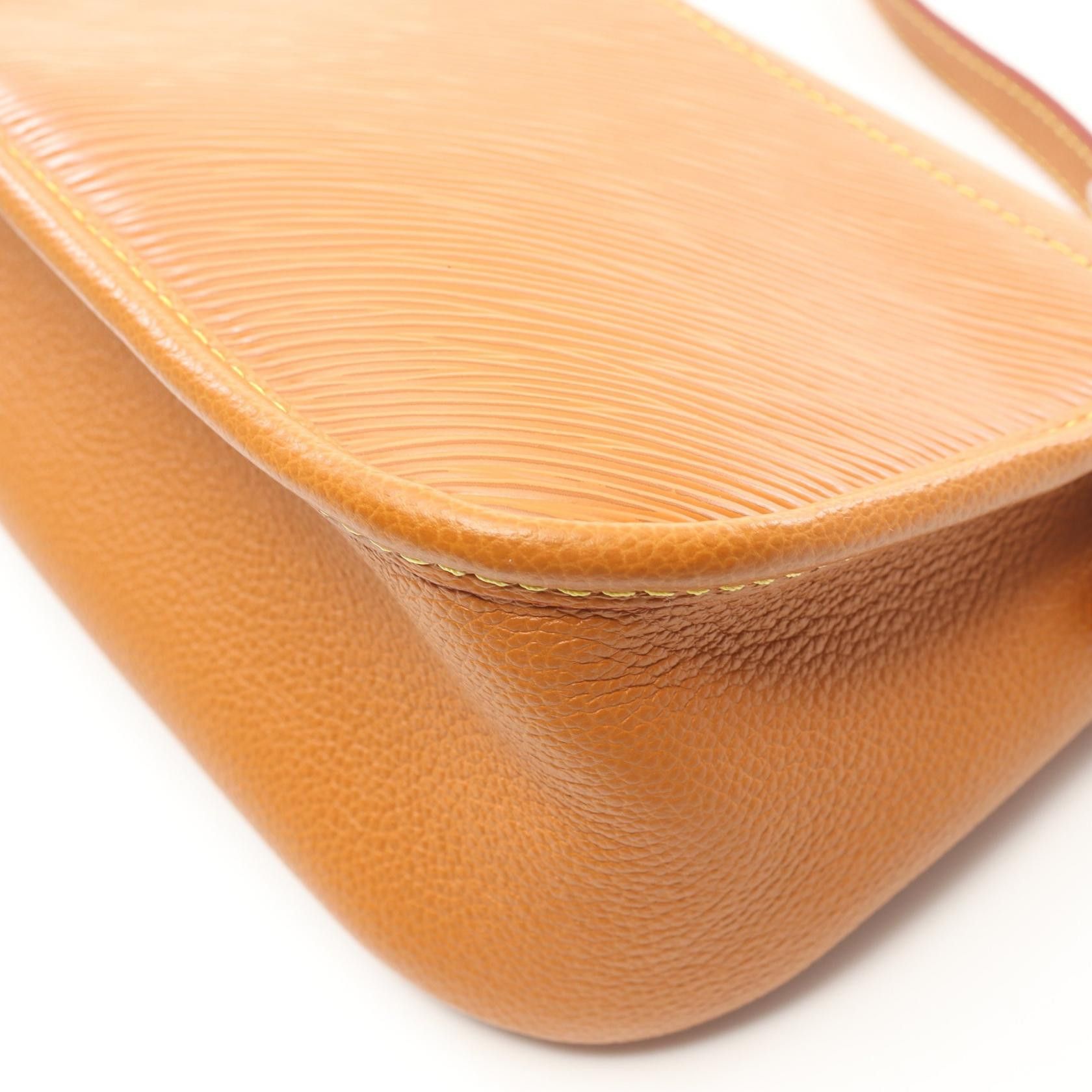 Louis Vuitton Louis Vuitton Busi Nm Epi Goldmiel Shoulder Bag Leather Light Brown Size ONE SIZE - 7 Thumbnail