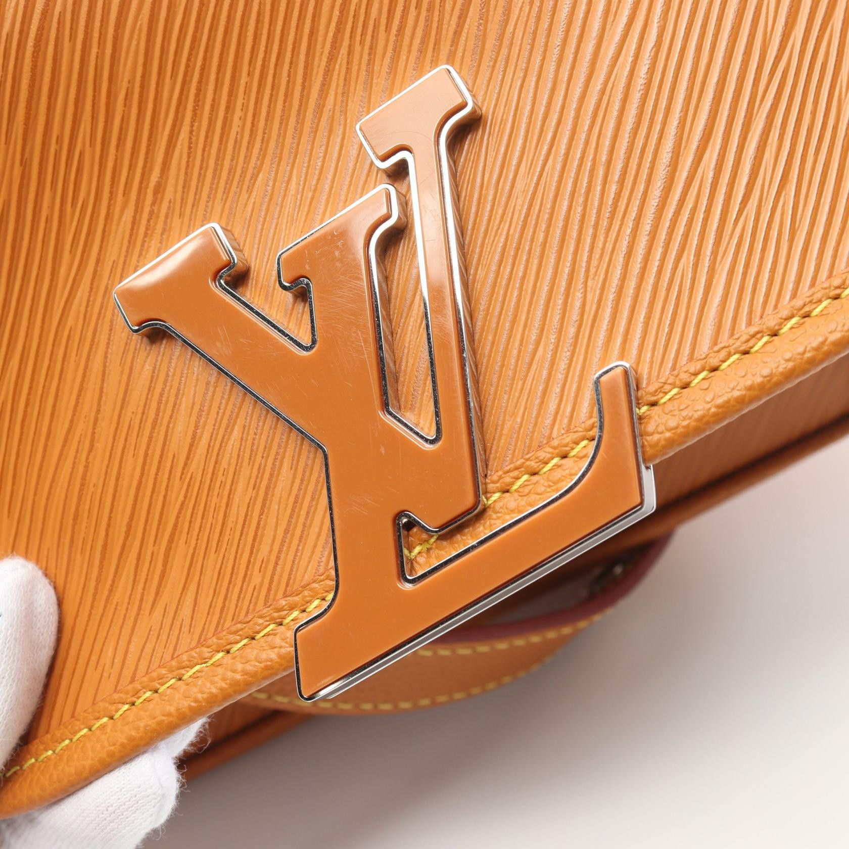 Louis Vuitton Louis Vuitton Busi Nm Epi Goldmiel Shoulder Bag Leather Light Brown Size ONE SIZE - 6 Thumbnail