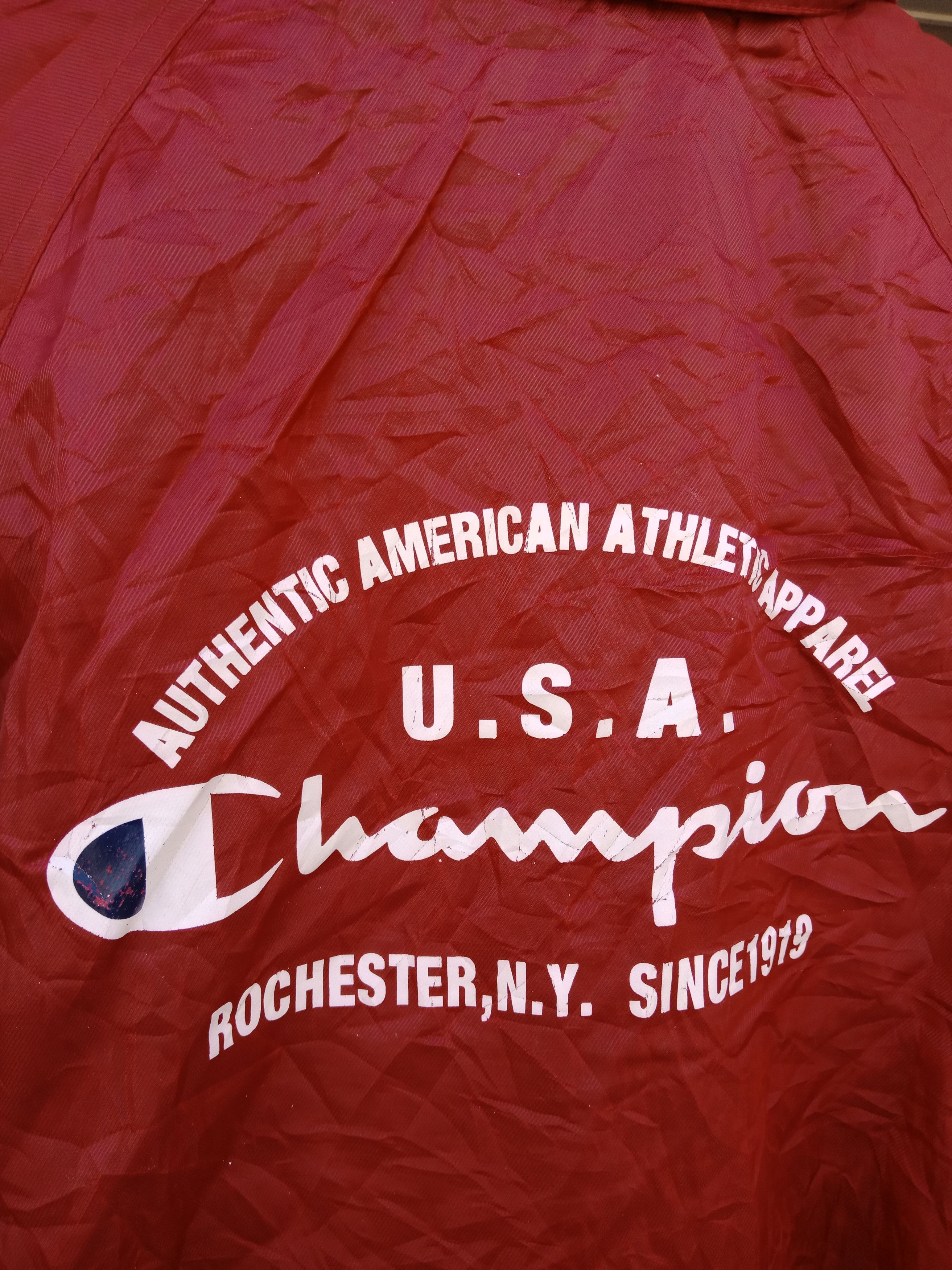 Champion Champion Side Tap Spell Out Big Logo Light Jacket Size US M / EU 48-50 / 2 - 6 Thumbnail