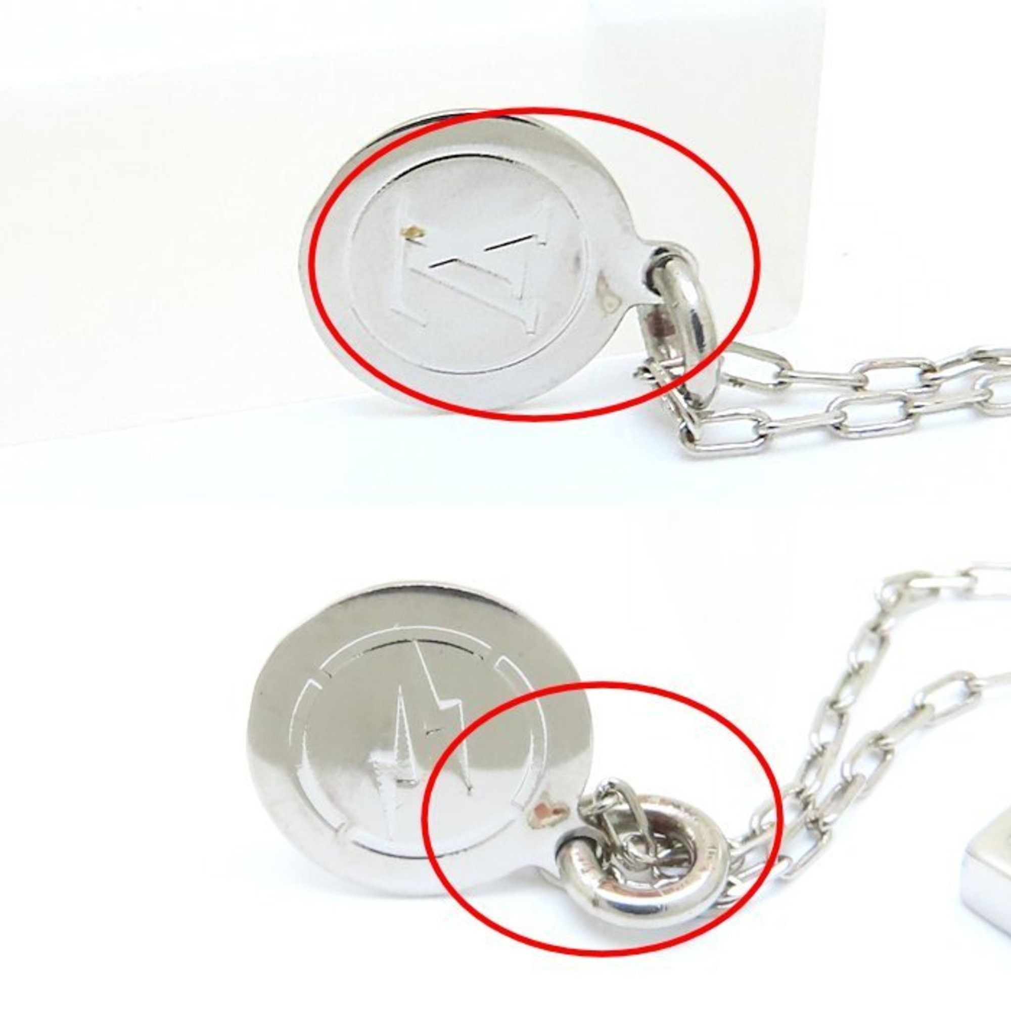 Louis Vuitton Louis Vuitton Fragment Necklace M62430 293435 Size ONE SIZE - 7 Thumbnail