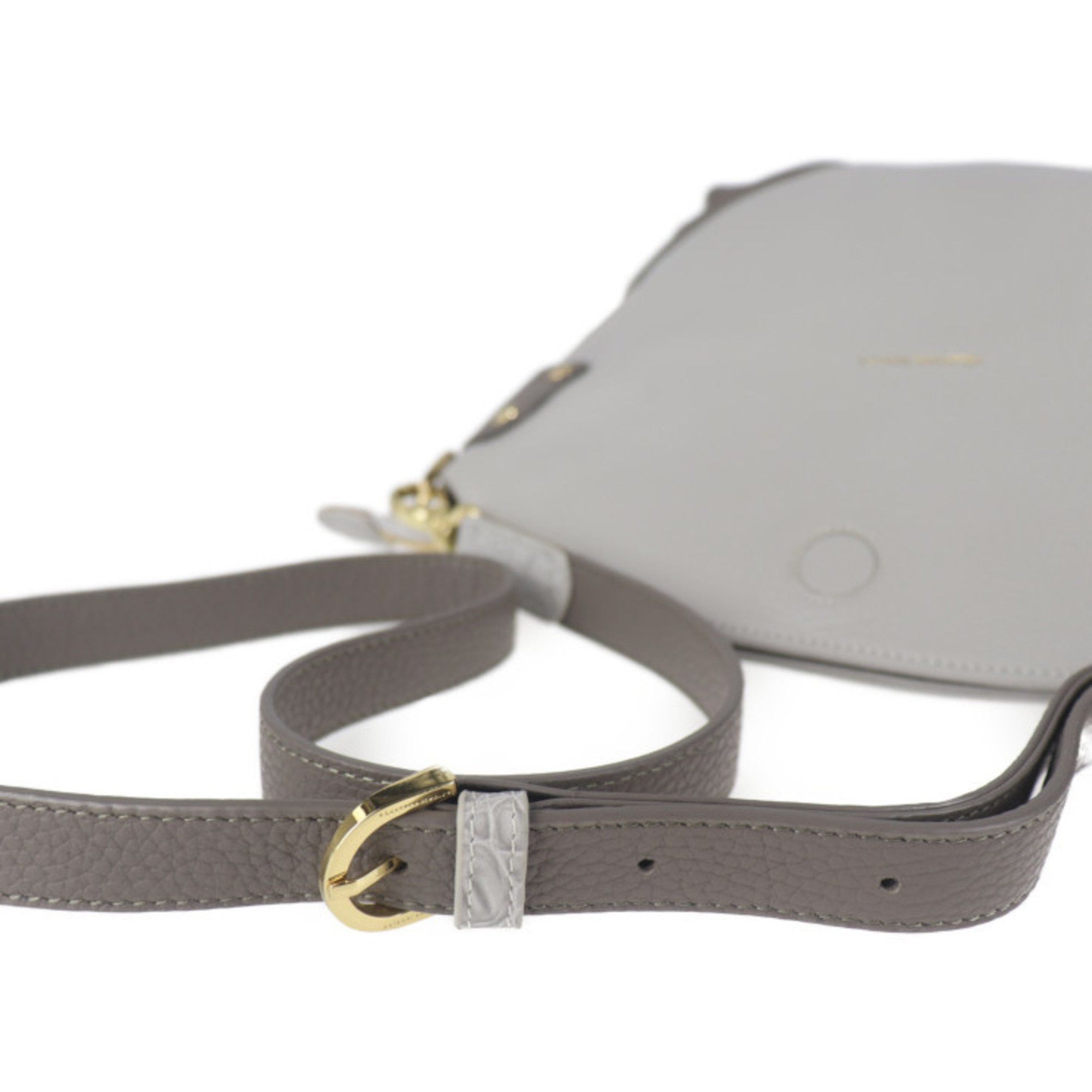 Other Leather Jewels Bag Shoulder Gray Crossbody Size ONE SIZE - 5 Thumbnail