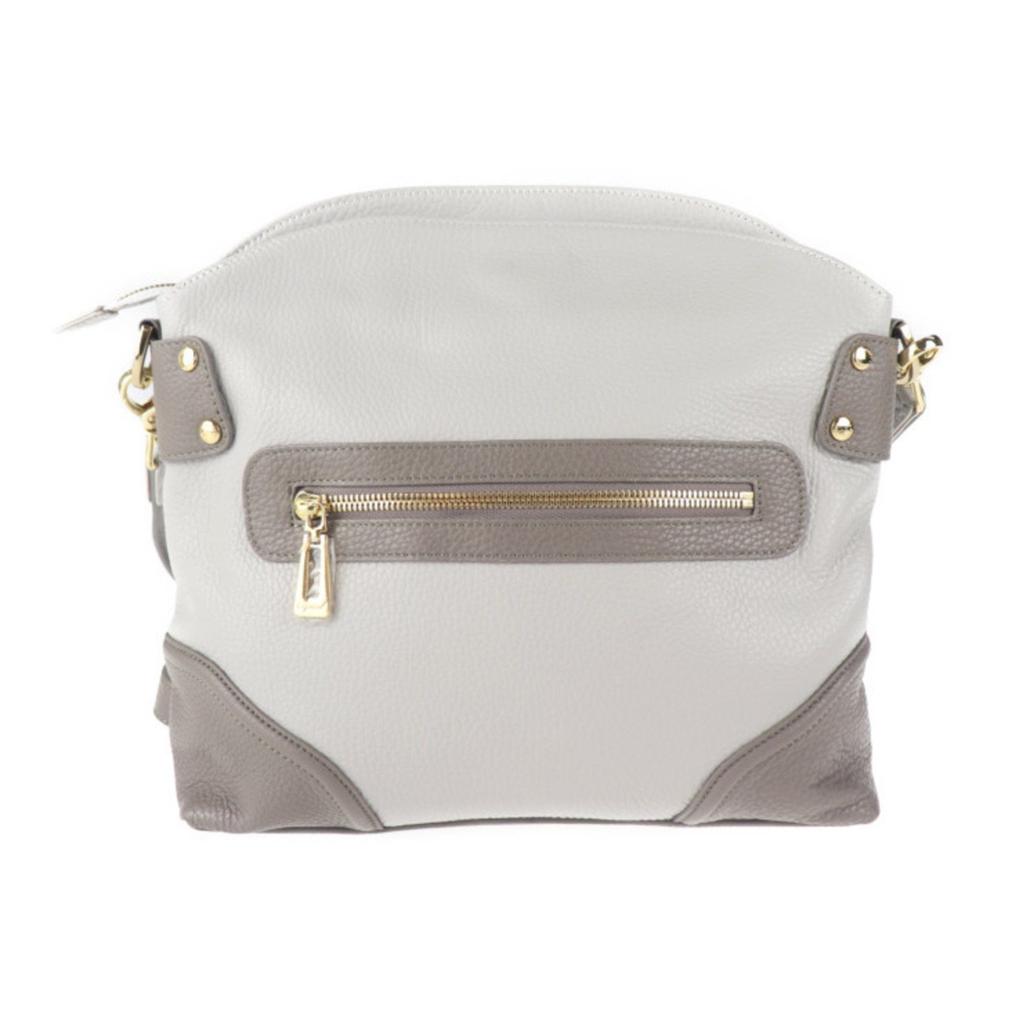 Other Leather Jewels Bag Shoulder Gray Crossbody Size ONE SIZE - 3 Thumbnail