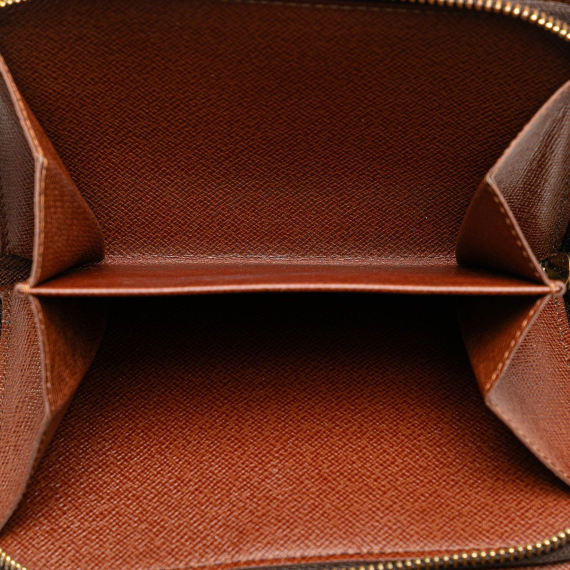 Louis Vuitton Louis Vuitton Monogram Porte Papier Bi-fold Wallet M61207 Brown PVC Leather Women's LOUIS VUITTON Size ONE SIZE - 8 Thumbnail