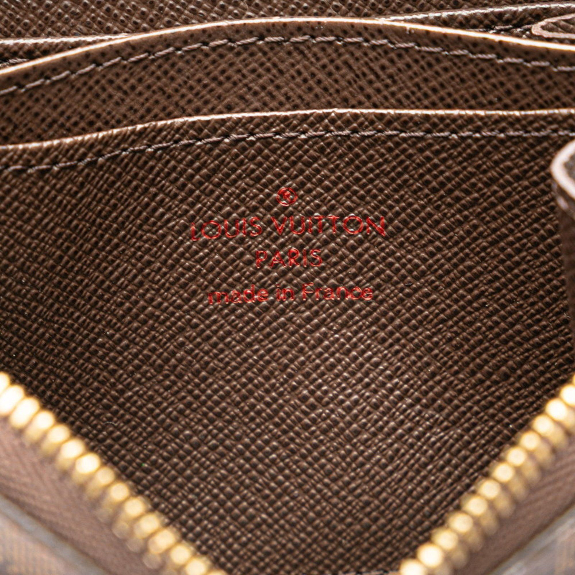 Louis Vuitton Louis Vuitton Damier Zippy Coin Purse Case N63070 Brown PVC Leather Women's LOUIS VUITTON Size ONE SIZE - 7 Thumbnail
