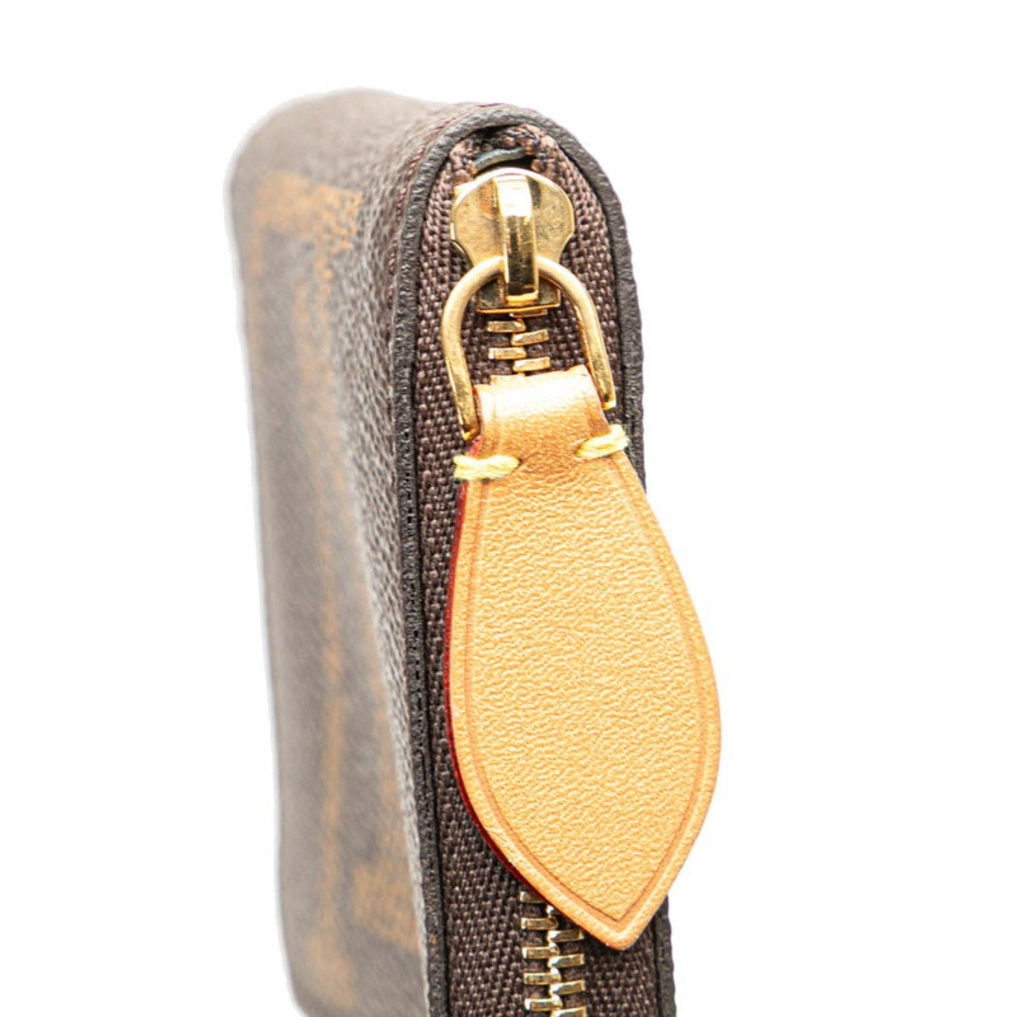 Louis Vuitton Louis Vuitton Monogram Giant Zippy Coin Purse Case M67690 Brown PVC Leather Women's LOUIS VUITTON Size ONE SIZE - 4 Thumbnail