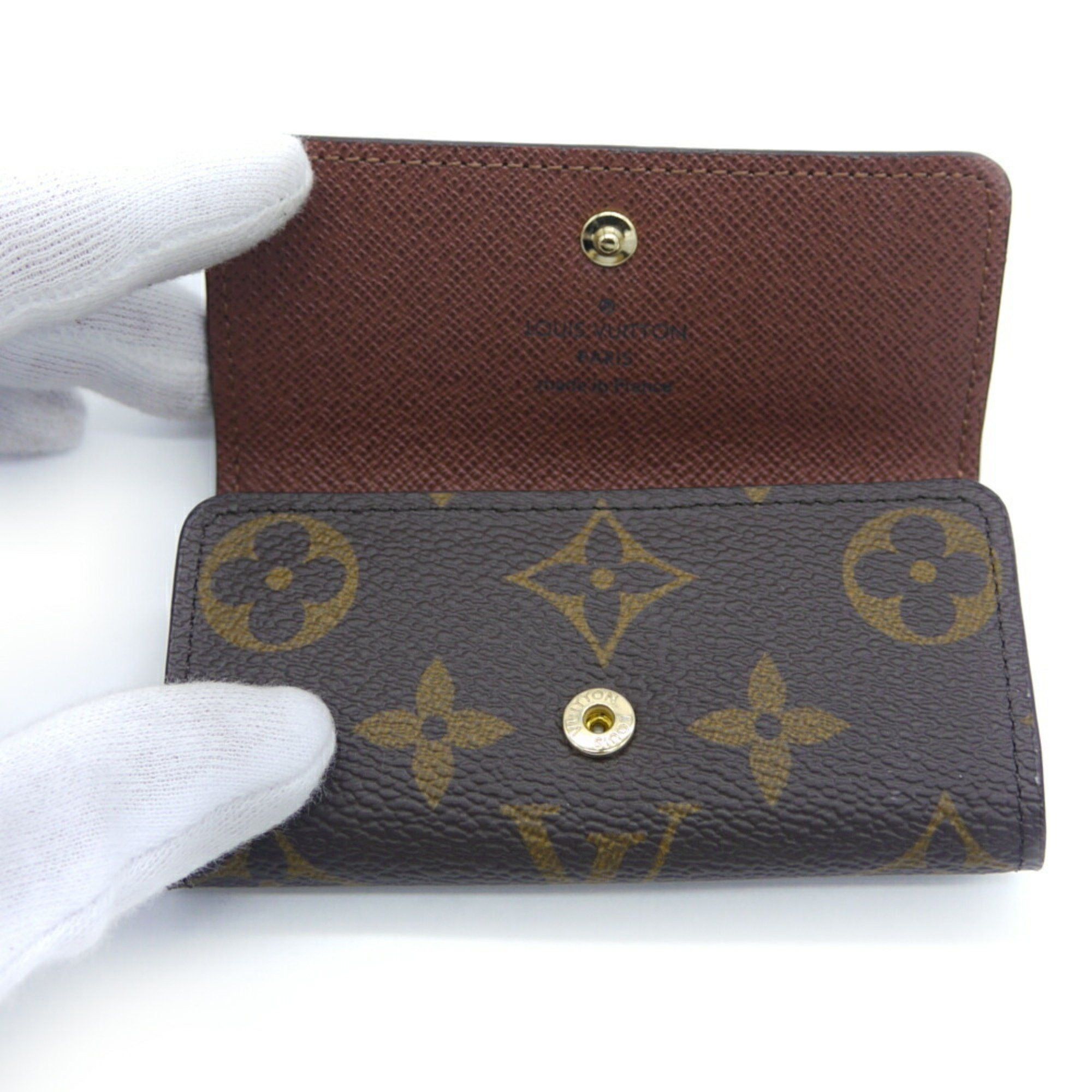 Louis Vuitton Louis Vuitton Multicle 4 Monogram Key Case Holder M69517 Y04408 Size ONE SIZE - 5 Thumbnail