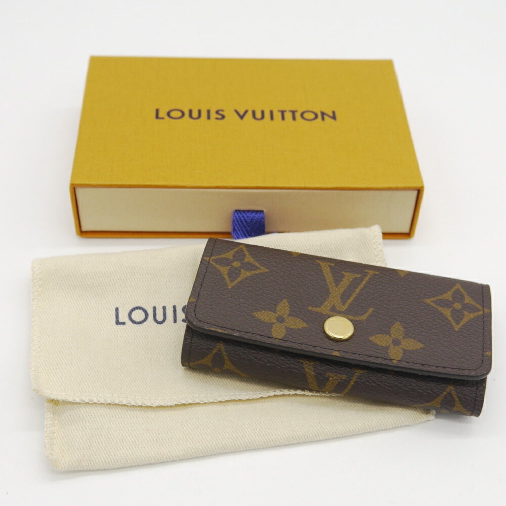 Louis Vuitton Louis Vuitton Multicle 4 Monogram Key Case Holder M69517 Y04408 Size ONE SIZE - 8 Thumbnail