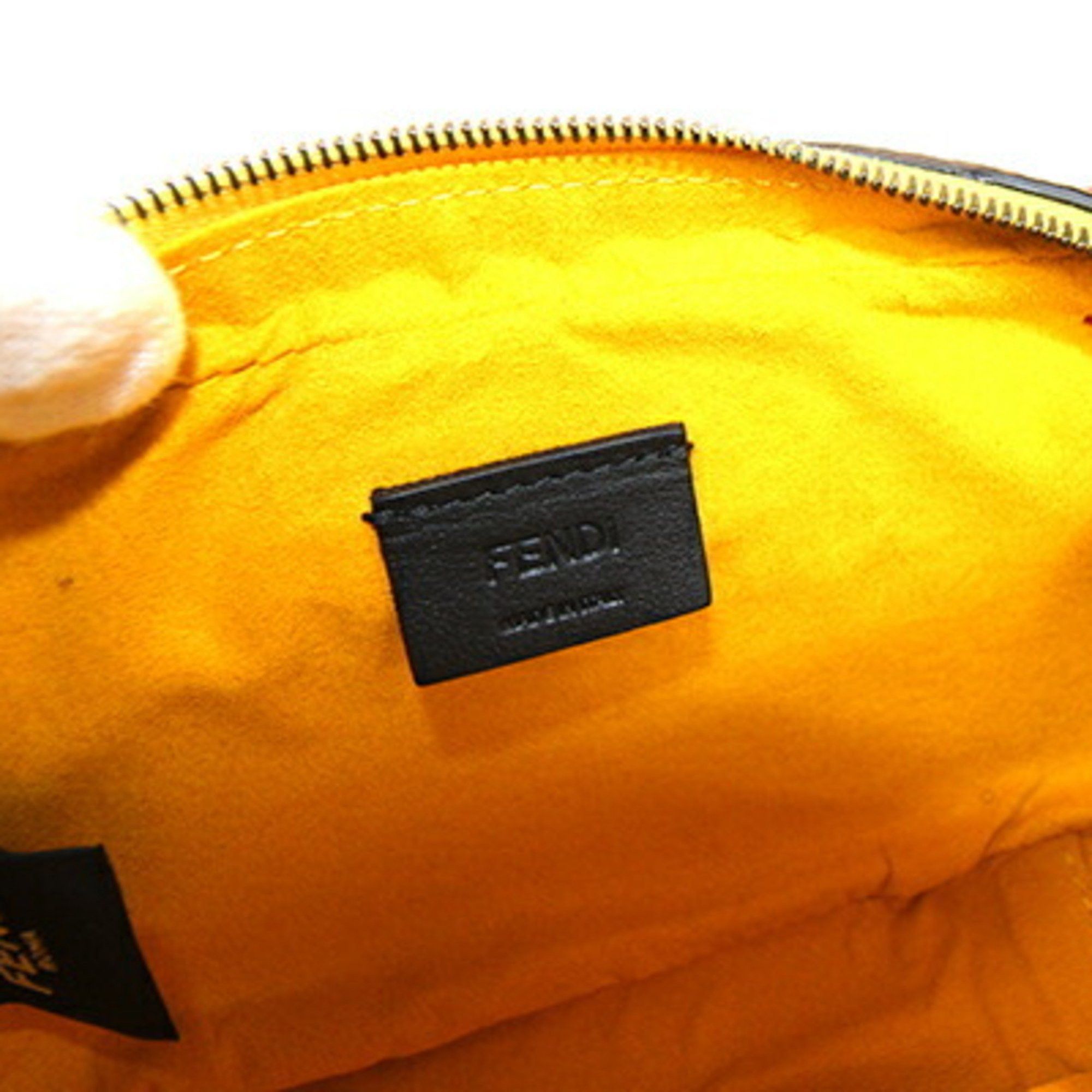 Fendi FENDI Shoulder Bag 7AS122 Red Yellow Blue Leather Pochette Women Men Size ONE SIZE - 5 Thumbnail