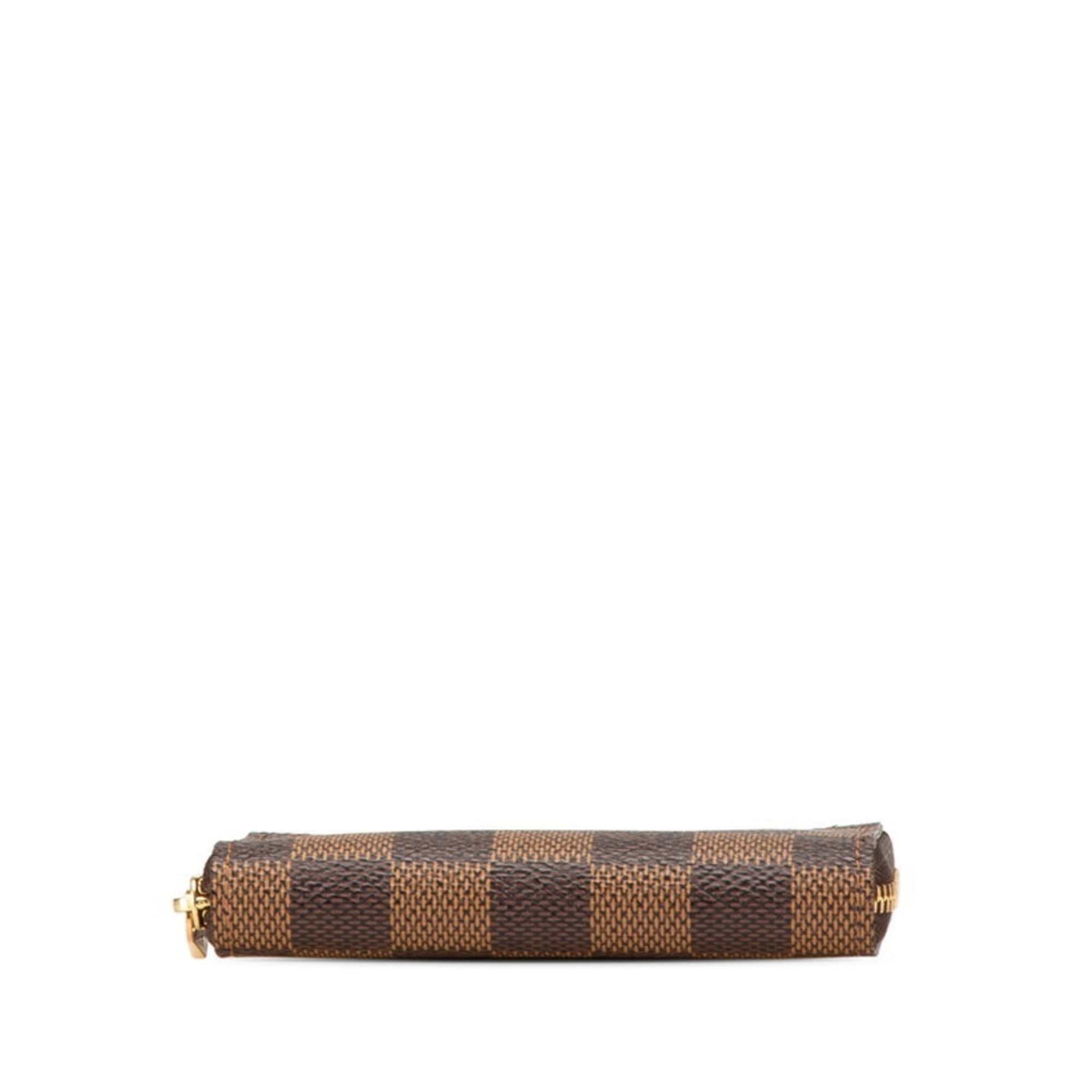 Louis Vuitton Louis Vuitton Damier Zippy Coin Purse Case N63070 Brown PVC Women's LOUIS VUITTON Size ONE SIZE - 3 Thumbnail