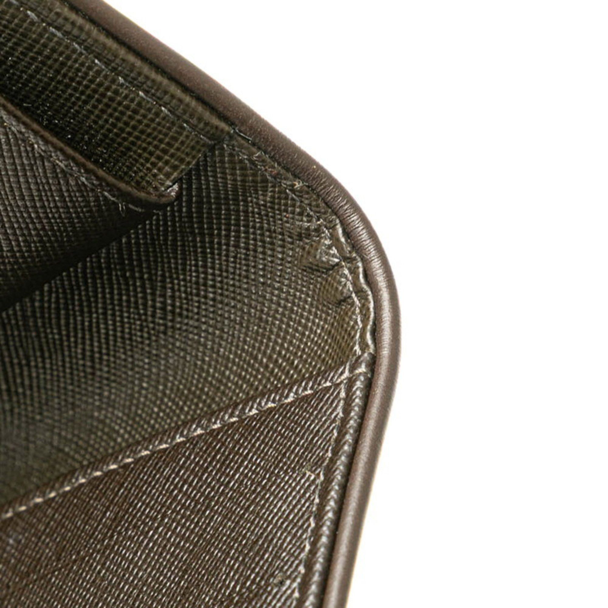 Louis Vuitton Louis Vuitton Monogram Minilan Porte Tresor International Long Wallet M92243 Green Brown Canvas Leather Women's LOUIS VUITTON Size ONE SIZE - 5 Thumbnail