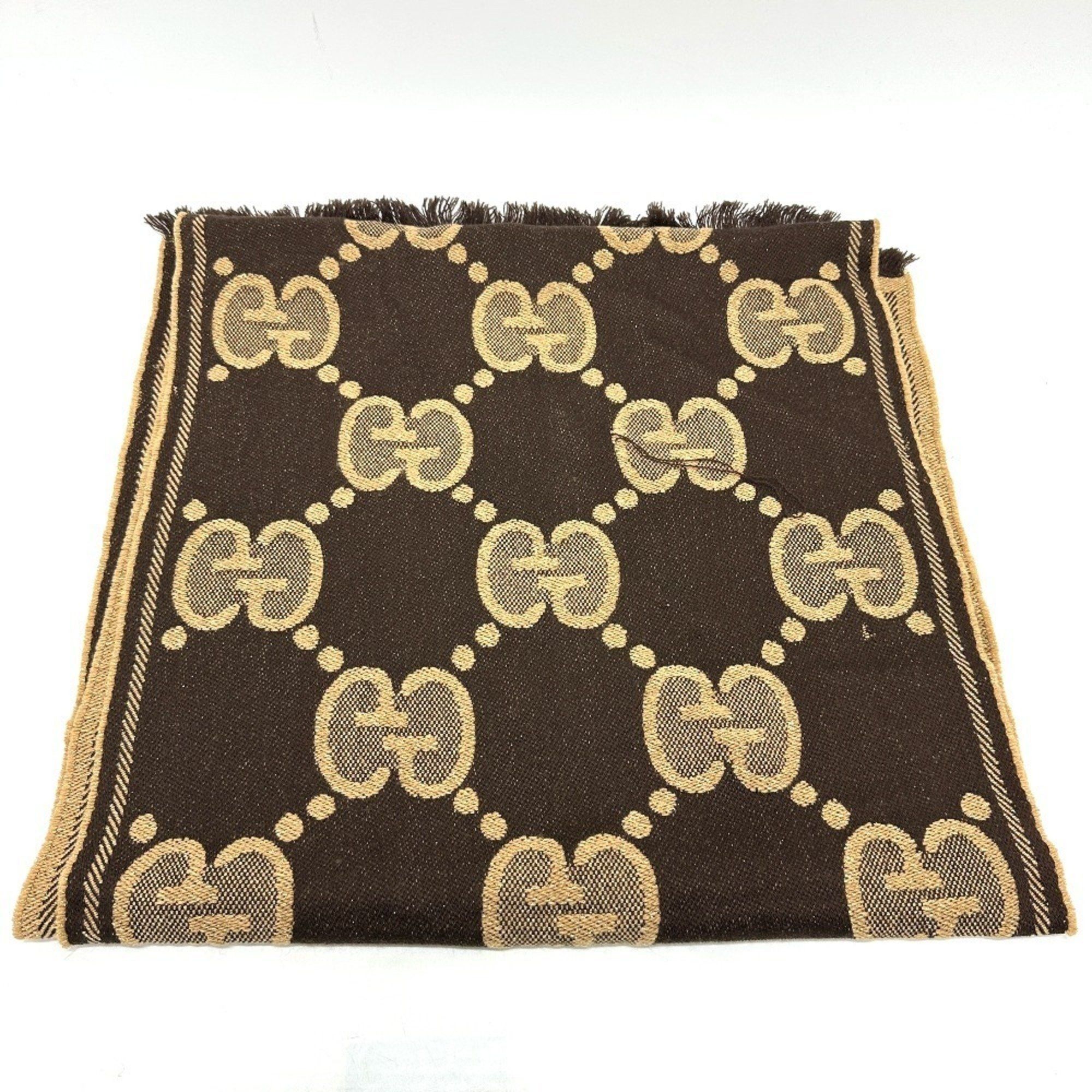 Gucci Gucci GG Wool scarf Size ONE SIZE - 7 Thumbnail