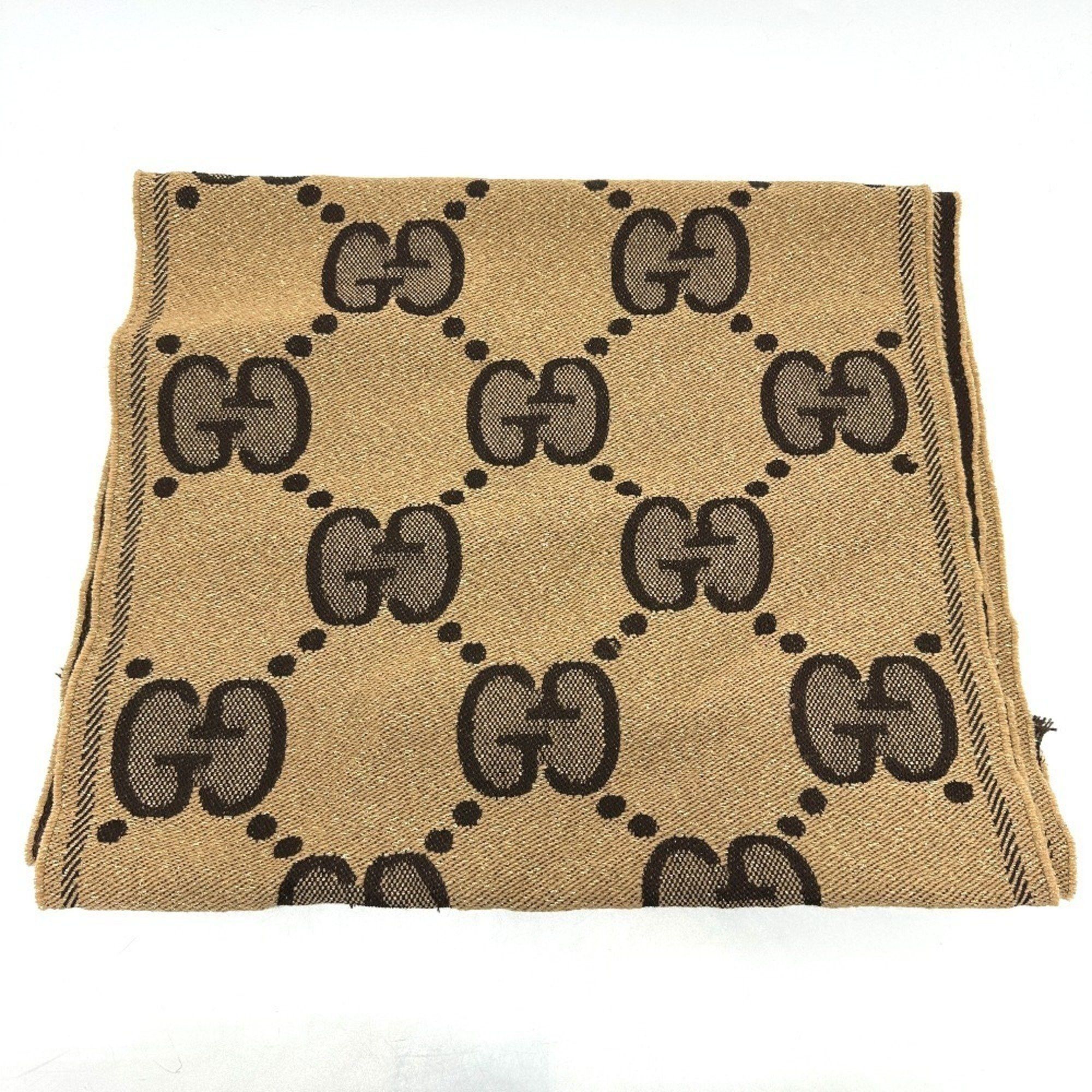 Gucci Gucci GG Wool scarf Size ONE SIZE - 5 Thumbnail