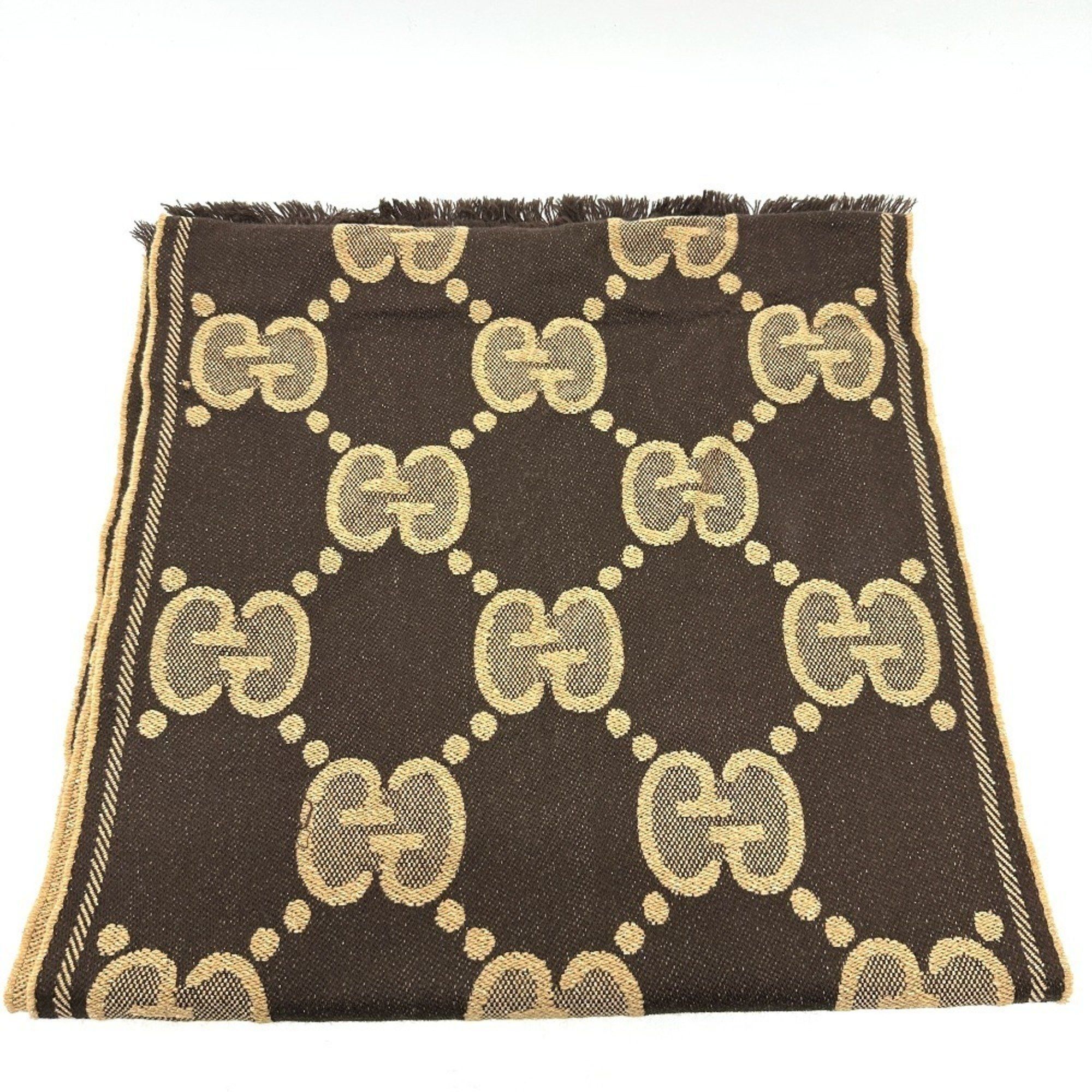 Gucci Gucci GG Wool scarf Size ONE SIZE - 8 Thumbnail