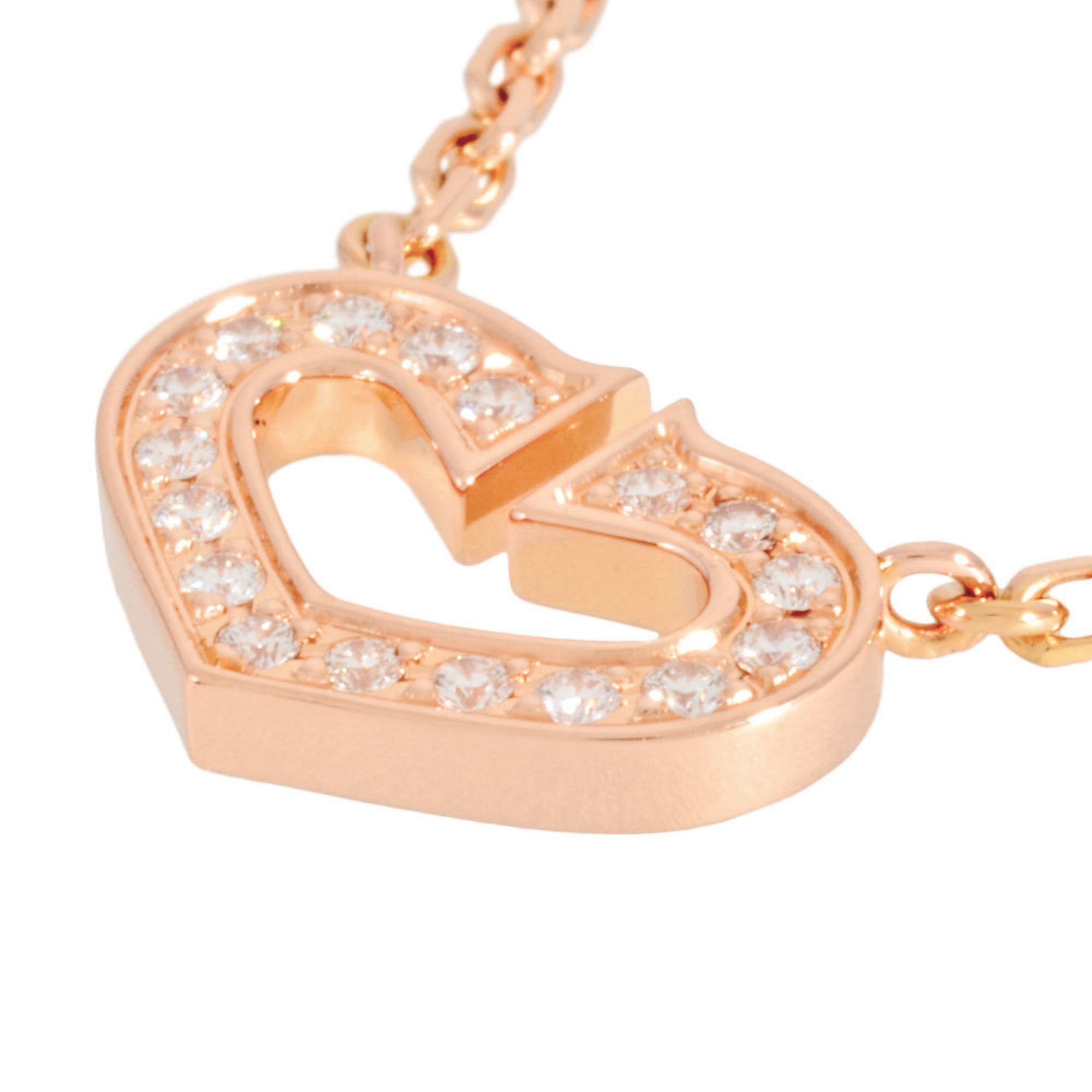 Cartier Cartier C heart necklace Size ONE SIZE - 3 Thumbnail