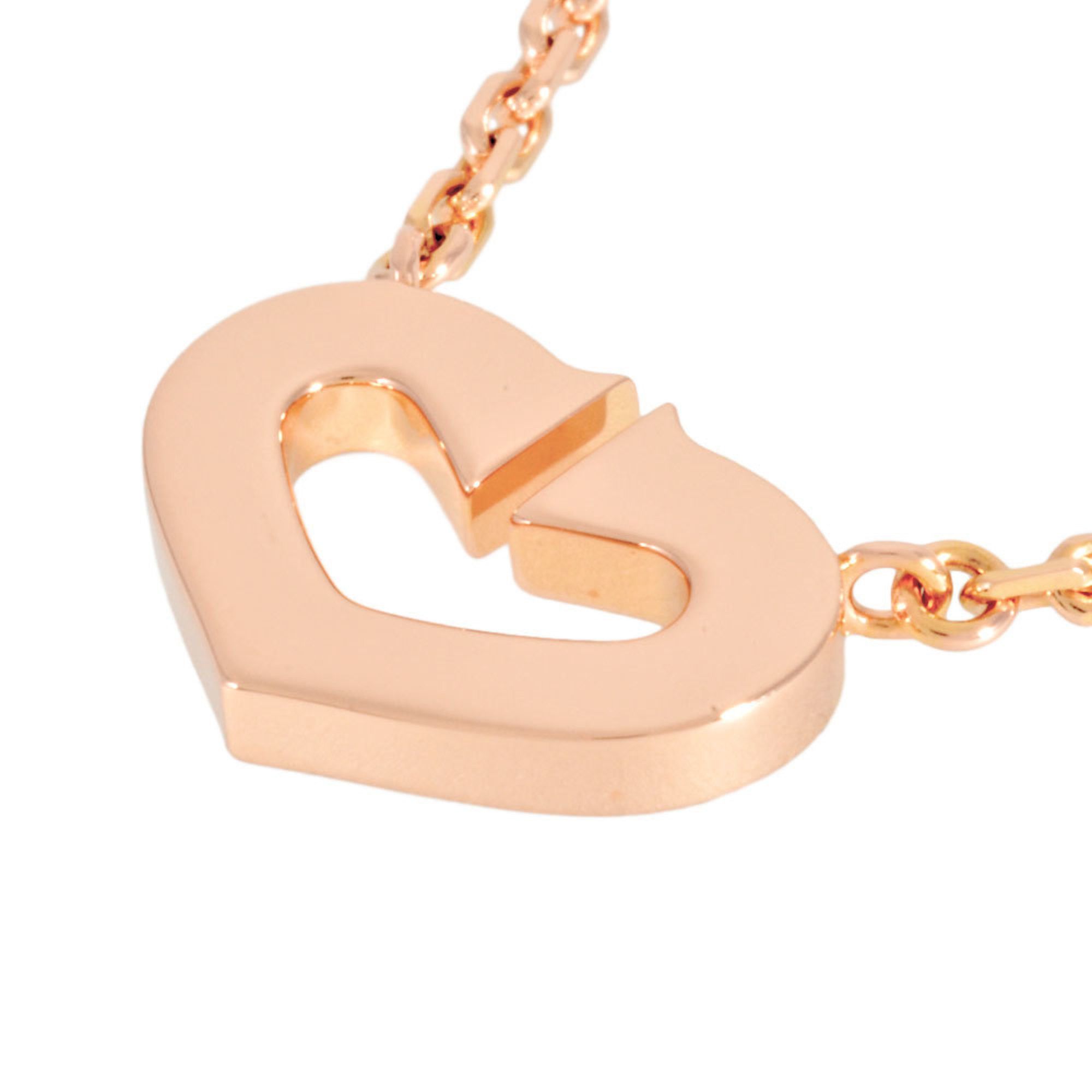 Cartier Cartier C heart necklace Size ONE SIZE - 4 Thumbnail
