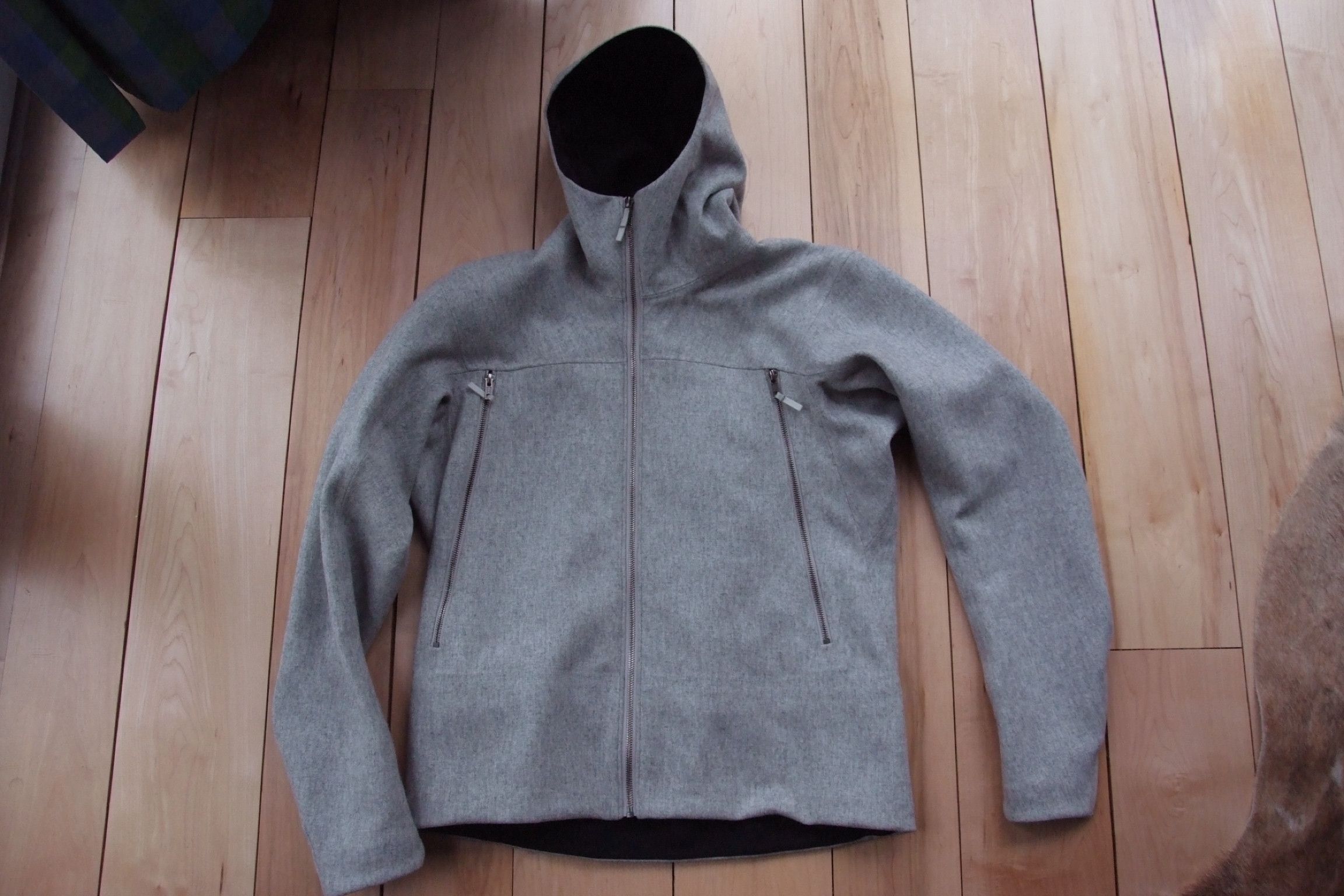 Hooded Wool Jacket
