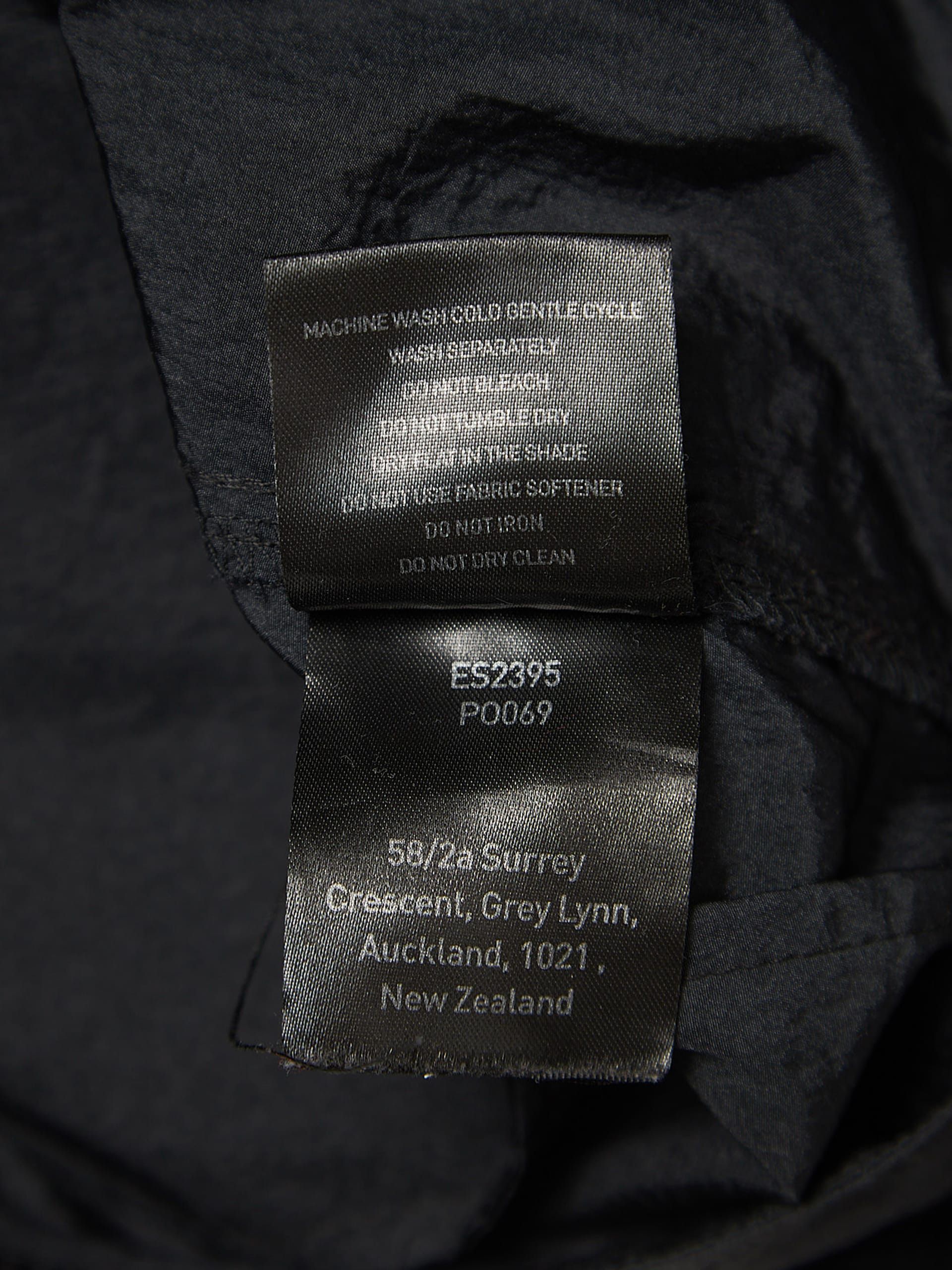 Entire Studios Black Wide Cargo Nylon Sweatpants Size US 33 - 4 Thumbnail