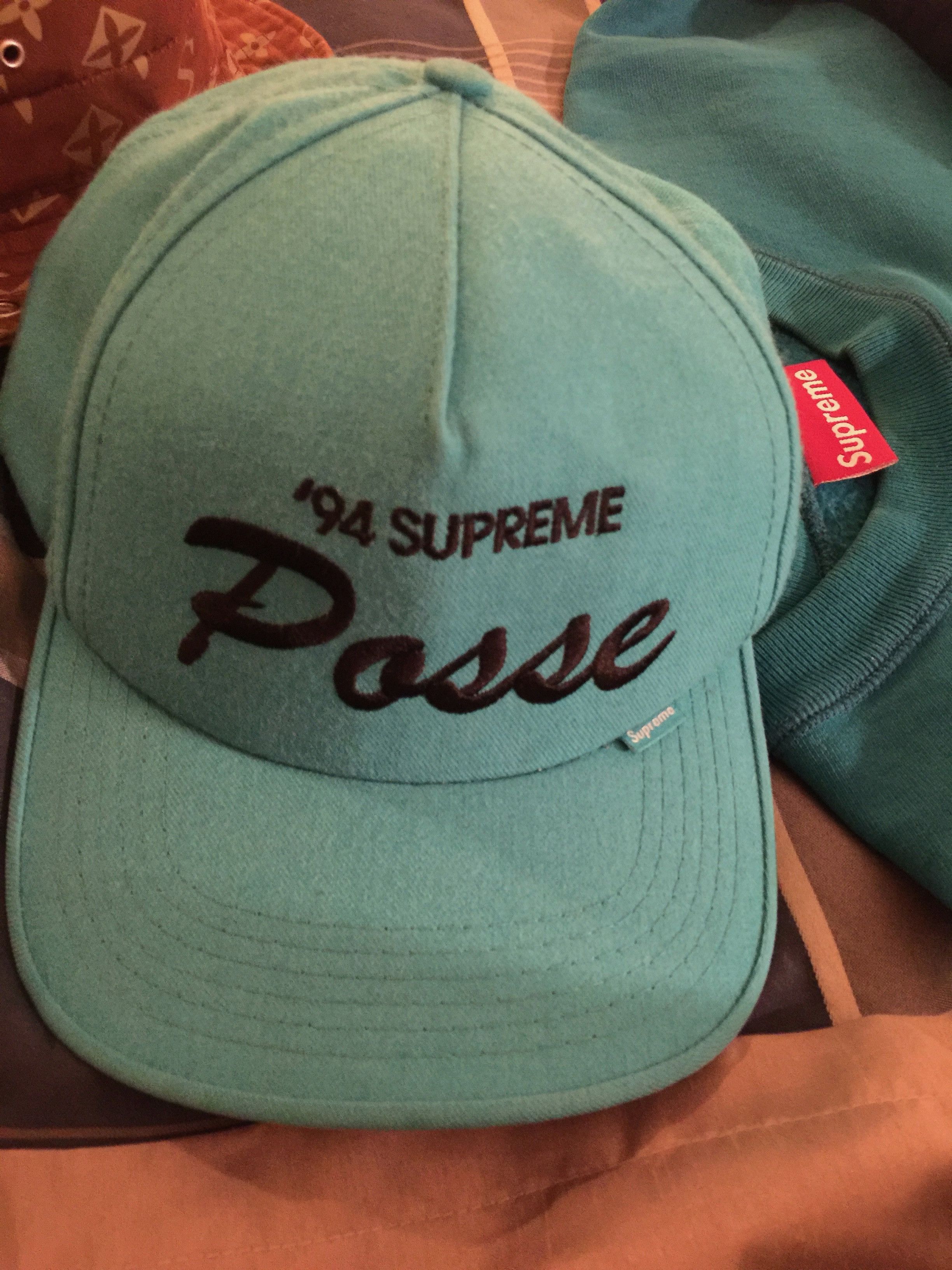 Supreme Supreme '94 Posse Snapback Hat Teal | Grailed