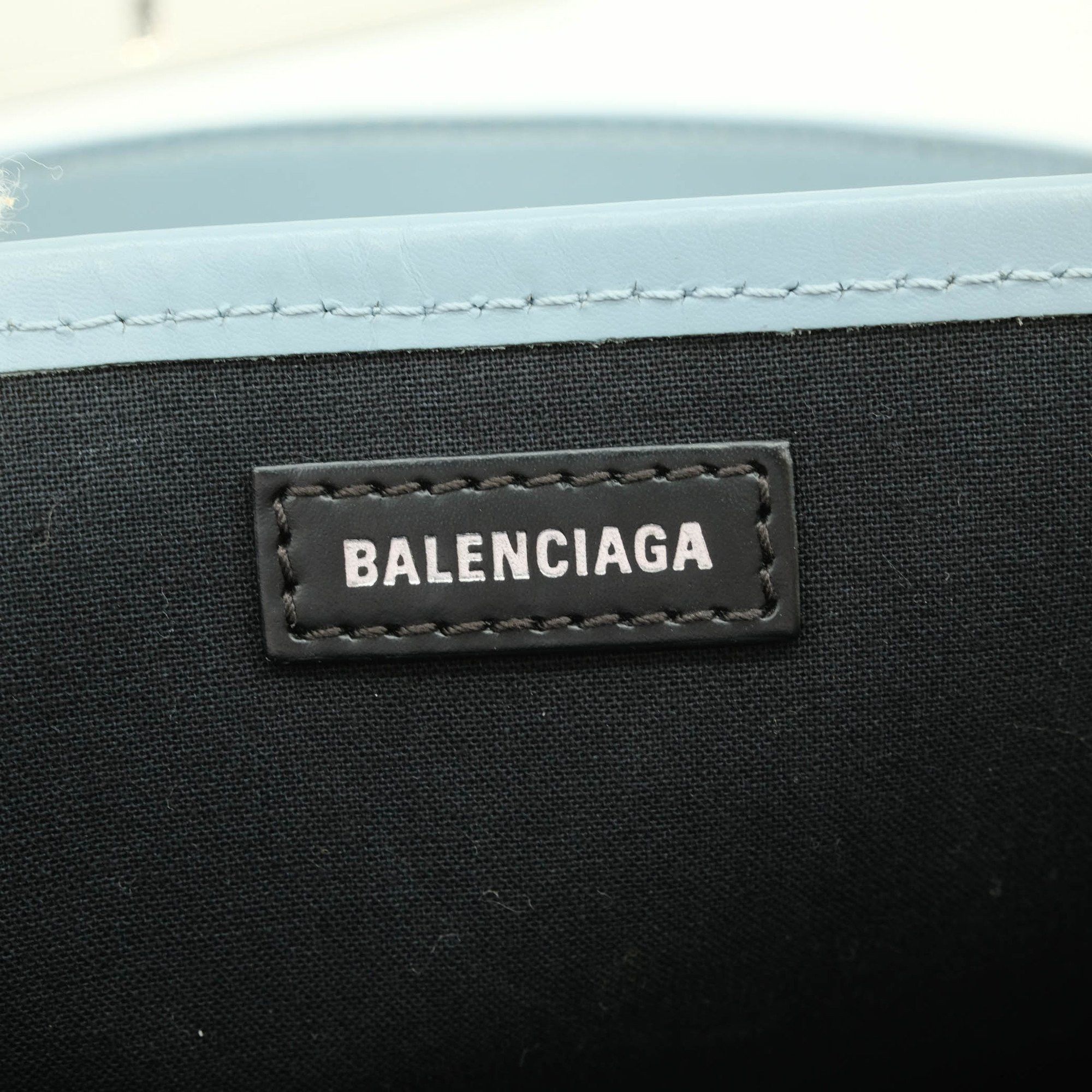 Balenciaga Balenciaga Navy Cabas handbag Size ONE SIZE - 16 Thumbnail