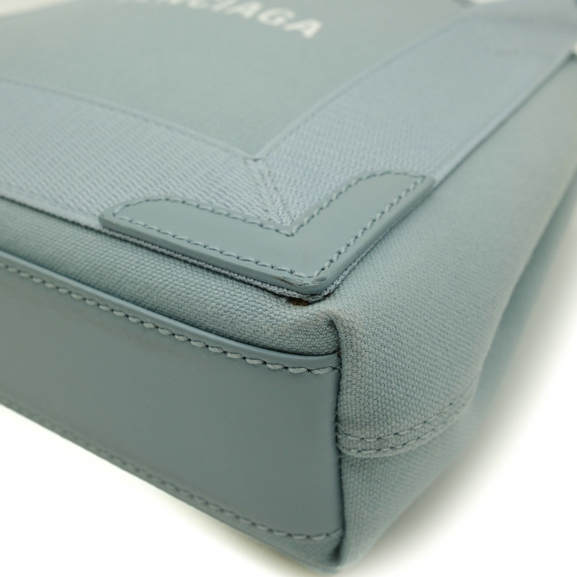 Balenciaga Balenciaga Navy Cabas handbag Size ONE SIZE - 8 Thumbnail