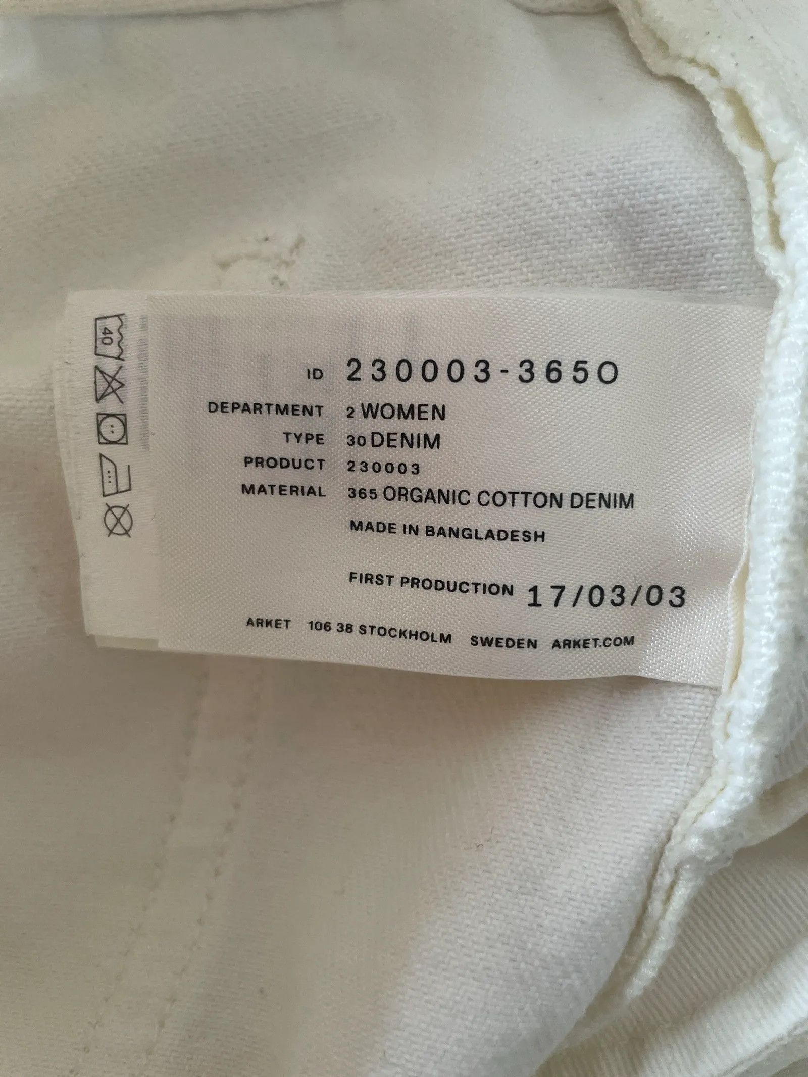 Arket Arket Cropped jeans Jeans Size 27" / US 4 / IT 40 - 3 Thumbnail