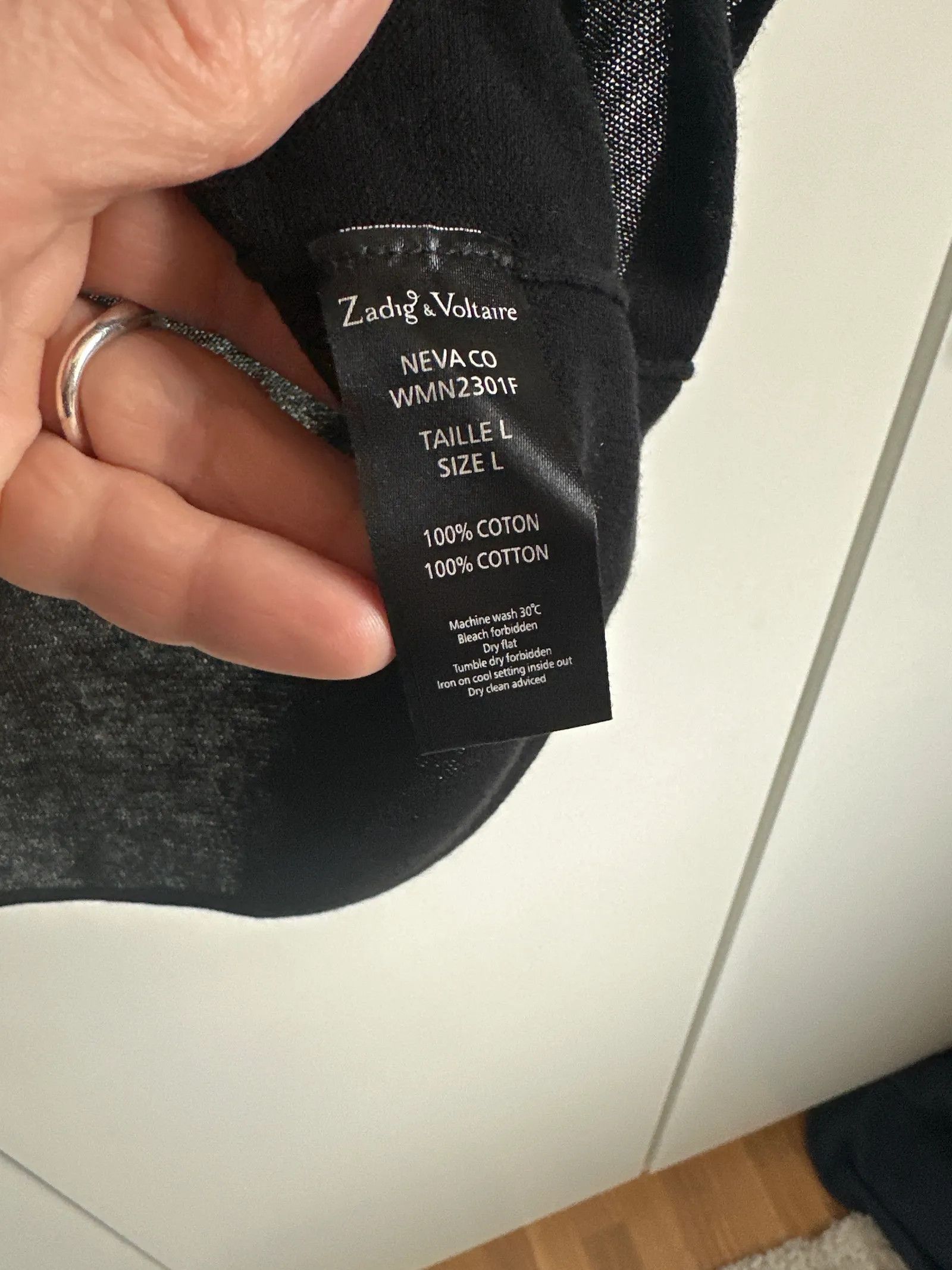 Zadig & Voltaire Zadig & Voltaire Top Size L / US 10 / IT 46 - 2 Thumbnail