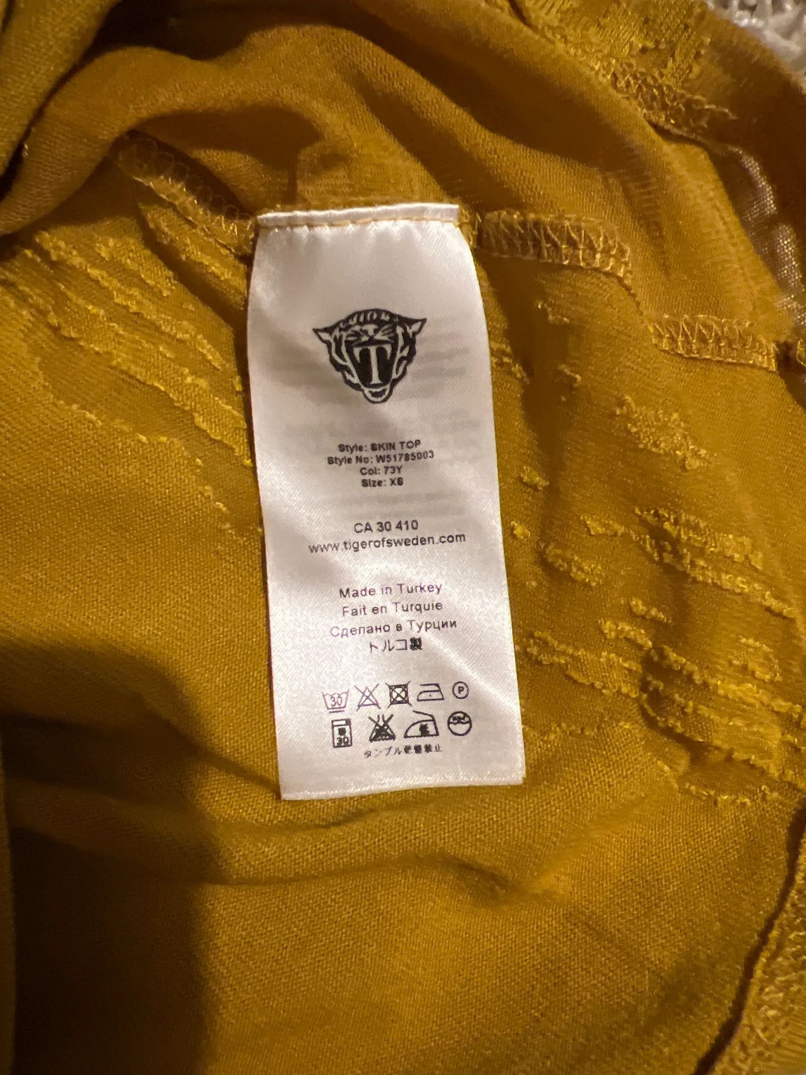 Tiger of Sweden Tiger of Sweden Short Sleeve T-shirt Size XS / US 0-2 / IT 36-38 - 3 Thumbnail