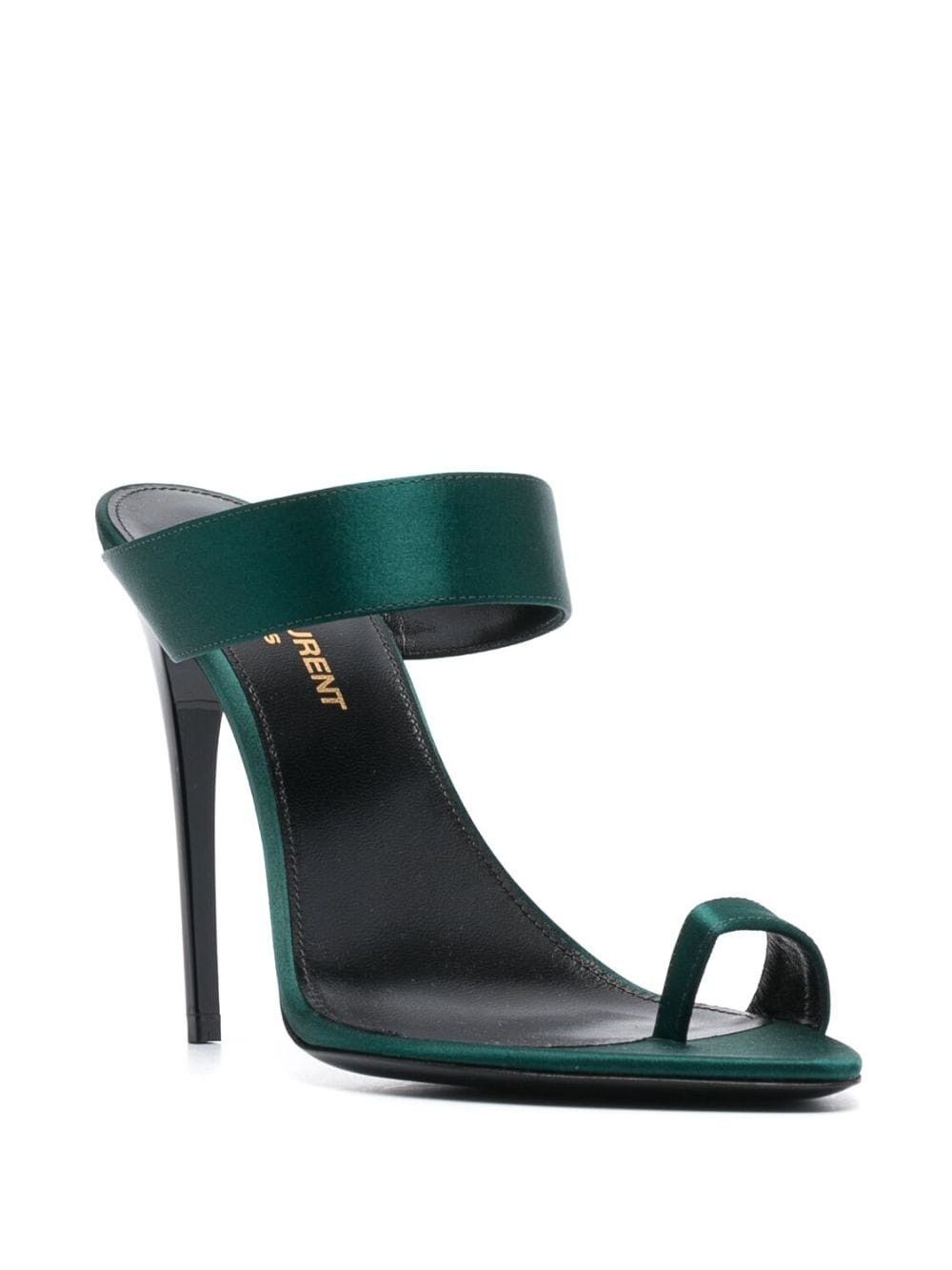 Saint Laurent Paris Martha mules 115mm in crepe satin Size US 6 / IT 36 - 2 Thumbnail