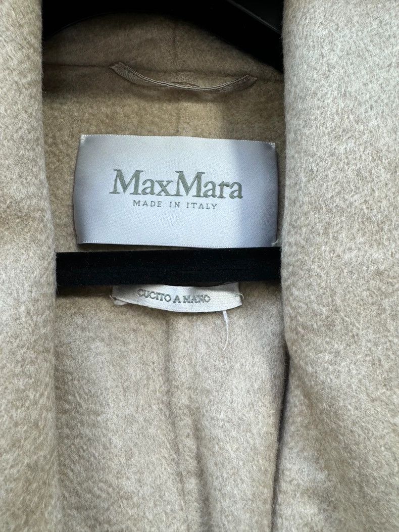 Max Mara Maxmara Camel Color Cashmere Coat Size M / US 6-8 / IT 42-44 - 6 Thumbnail