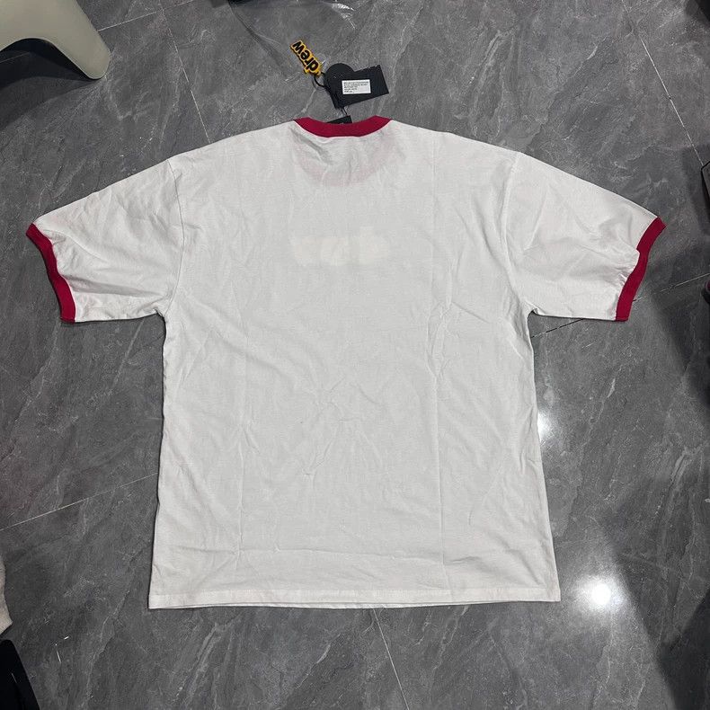 Aime Leon Dore Drewhouse White Short Sleeve Face T-shirt Size US M / EU 48-50 / 2 - 2 Thumbnail