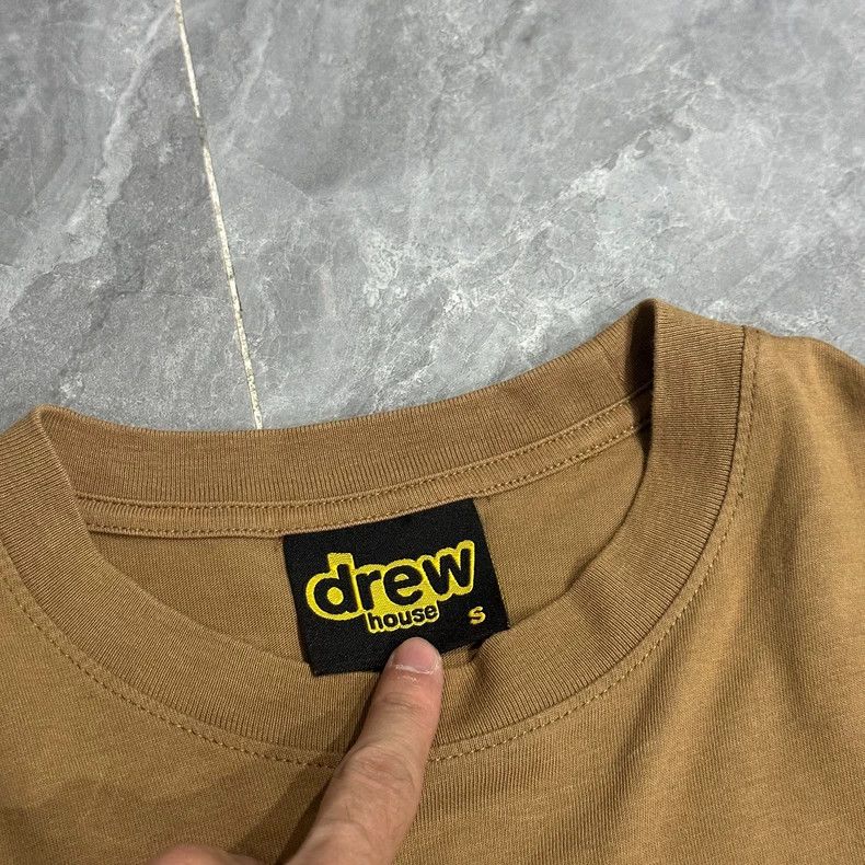 Hood By Air DrewHouse Brown Long Sleeve T-Shirt with Logo Size US S / EU 44-46 / 1 - 3 Thumbnail