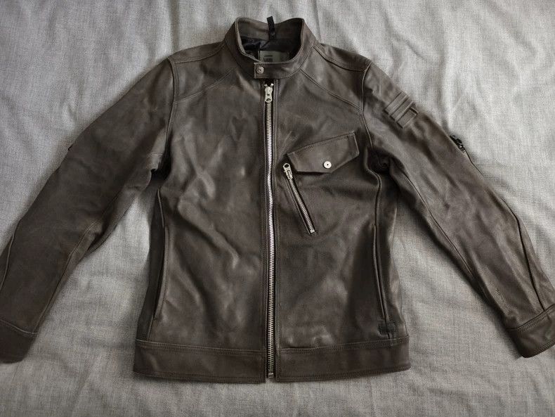 Goyard G-STAR Classic Style Leather Jacket in L Size US L / EU 52-54 / 3 - 7 Thumbnail