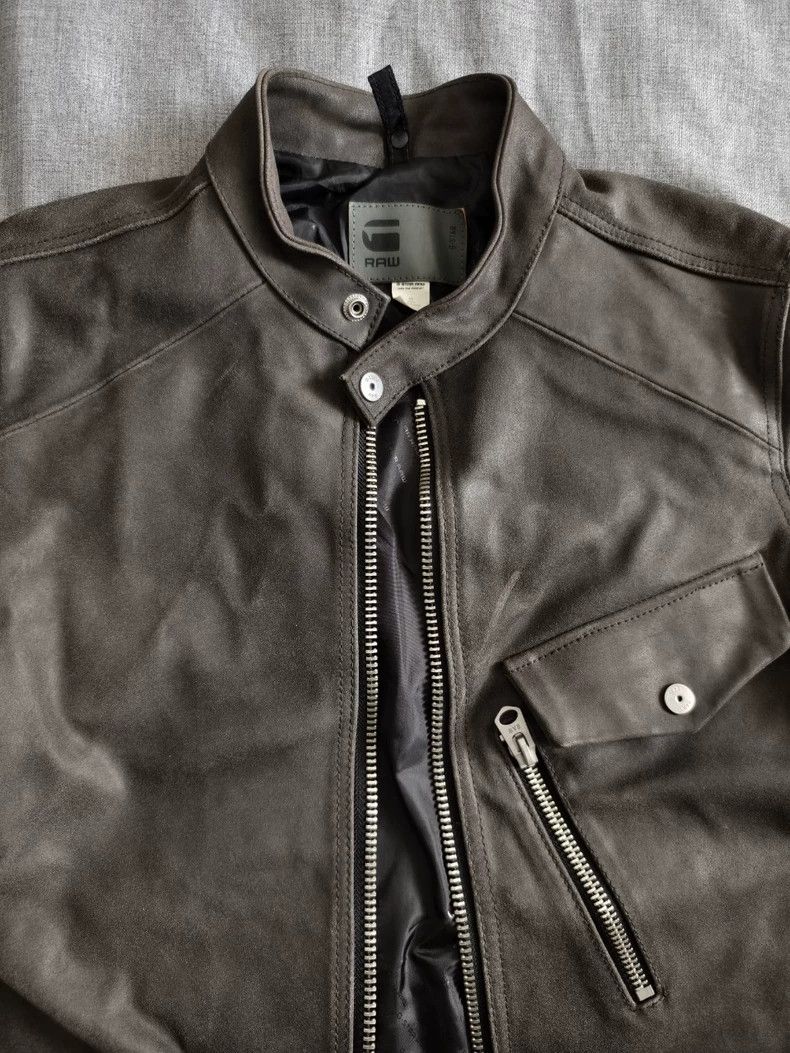 Goyard G-STAR Classic Style Leather Jacket in L Size US L / EU 52-54 / 3 - 4 Thumbnail