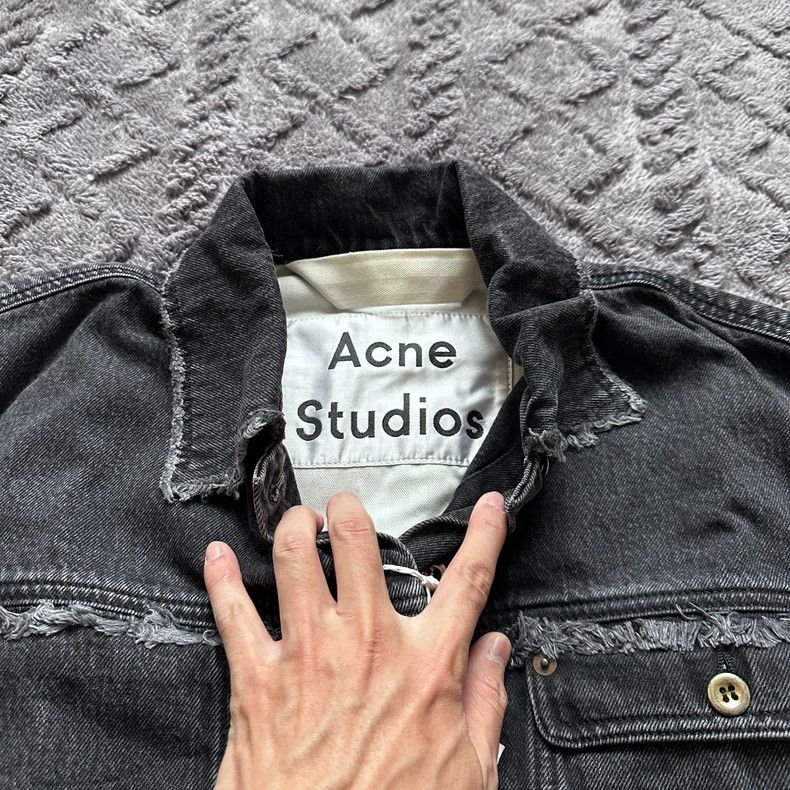 Acne Studios Acne Studio Denim Jacket with Unique Stitching Size US M / EU 48-50 / 2 - 4 Thumbnail