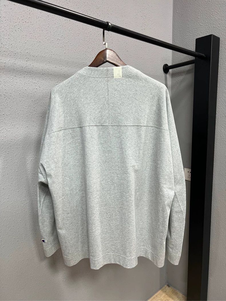 Paly Hollywood N.Hoolywood Champion Light Gray Zip Hoodie Size US M / EU 48-50 / 2 - 2 Thumbnail
