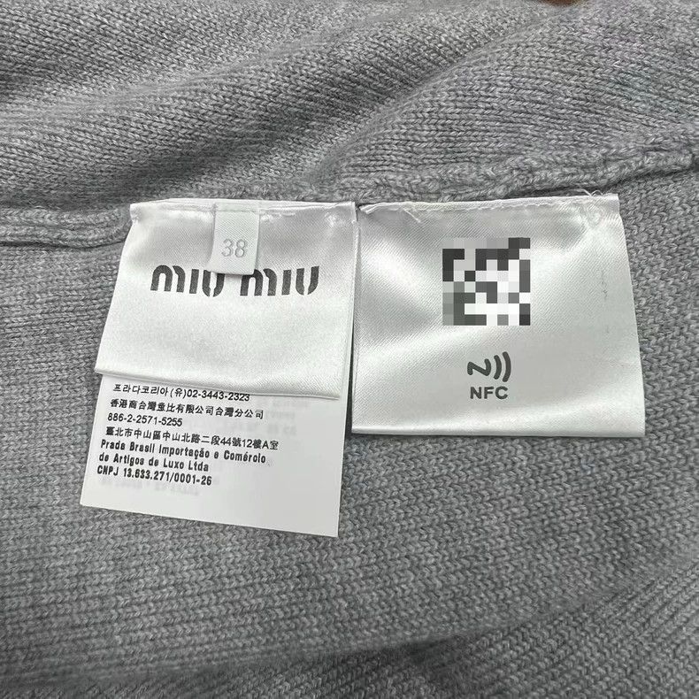 Miu Miu Miumiu New Lettered Knit Casual Shorts Size US 38 / EU 54 - 3 Thumbnail